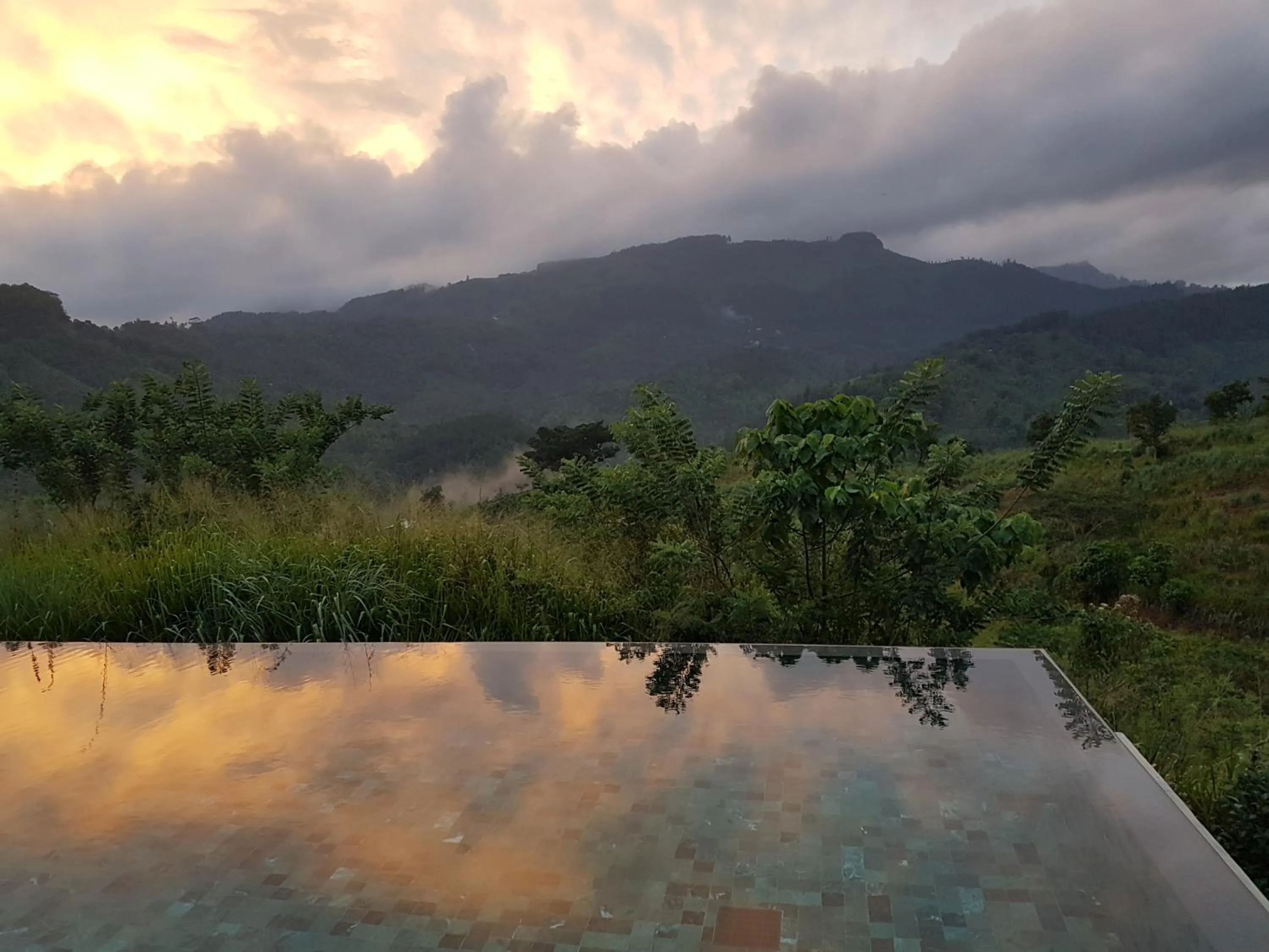 Swimming pool in Santani Wellness Kandy