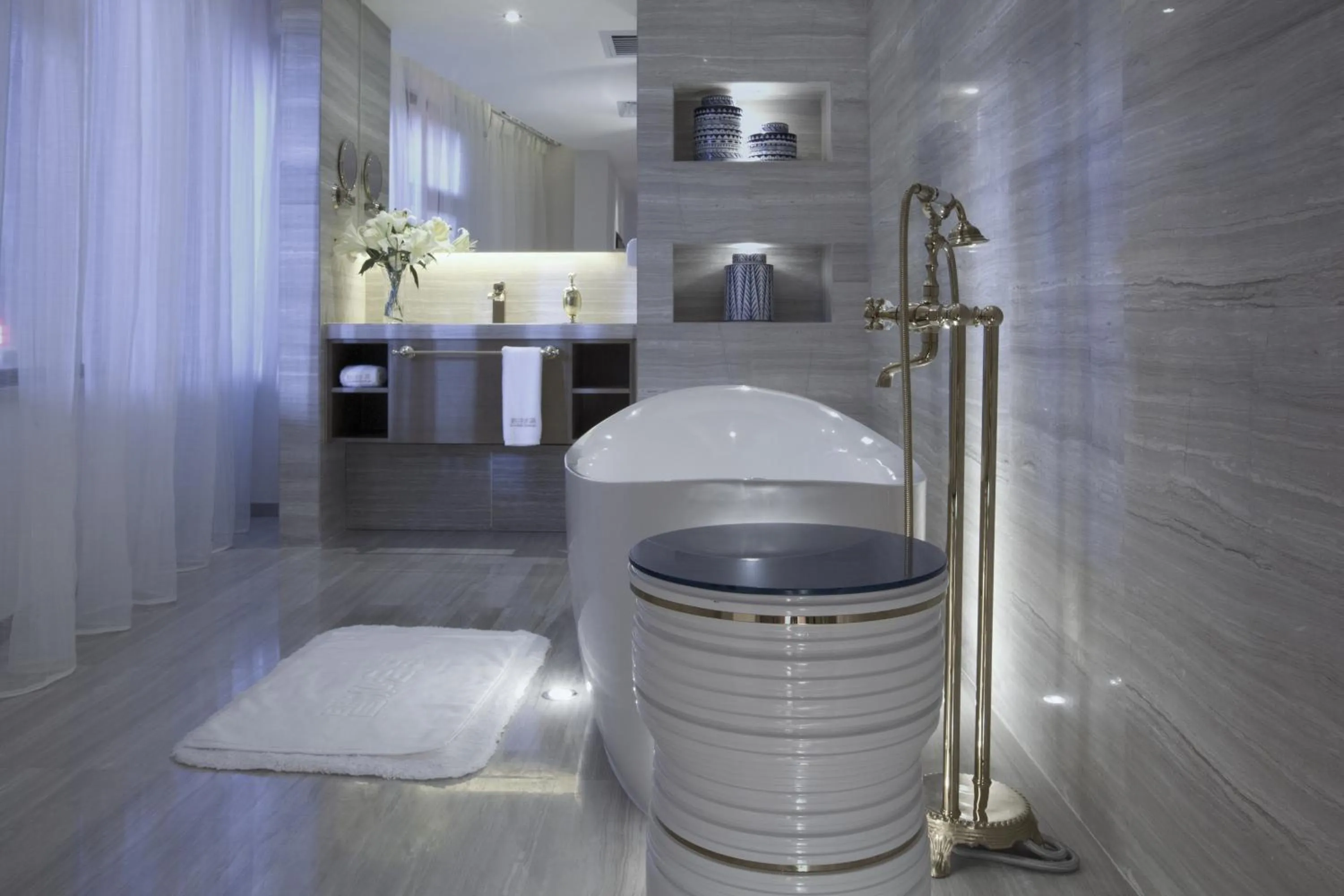 Bathroom in Crystal Orange Hotel Guangzhou Taojin Branch