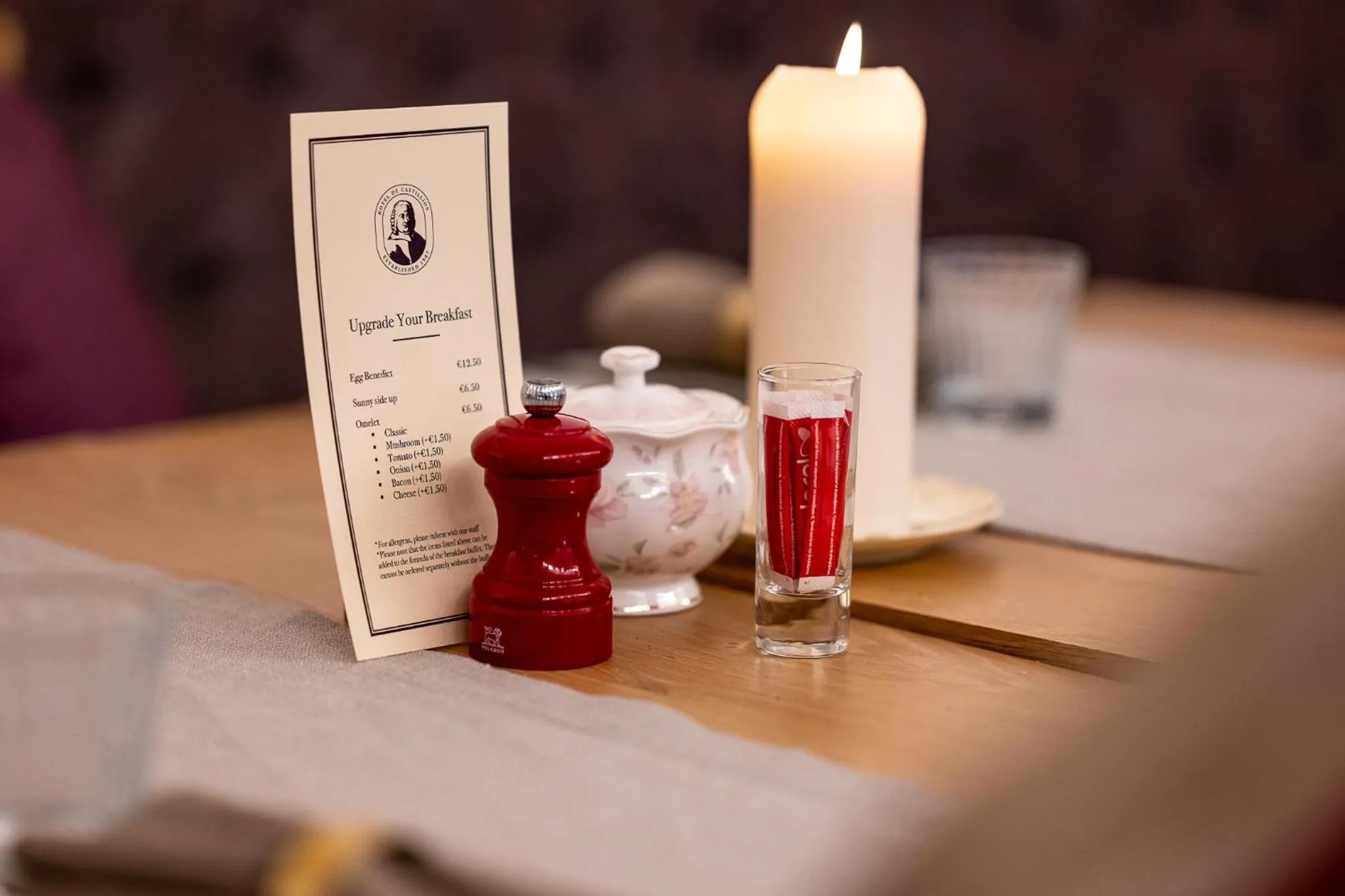 Breakfast in Boutique Hotel De Castillion