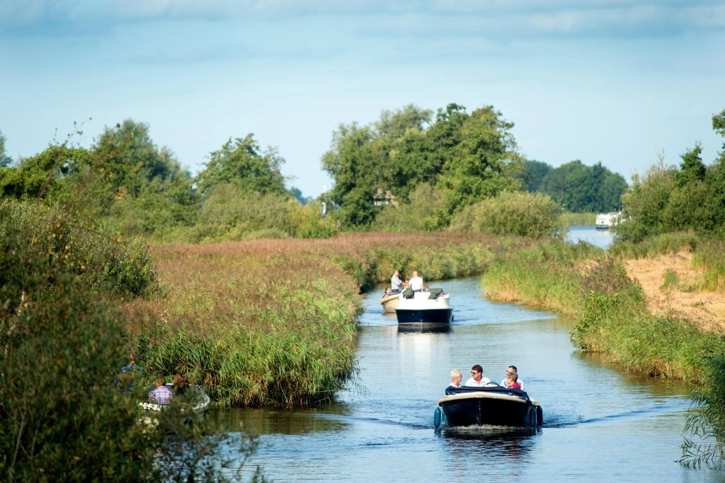 Natural landscape in Woonboot Sweltsje