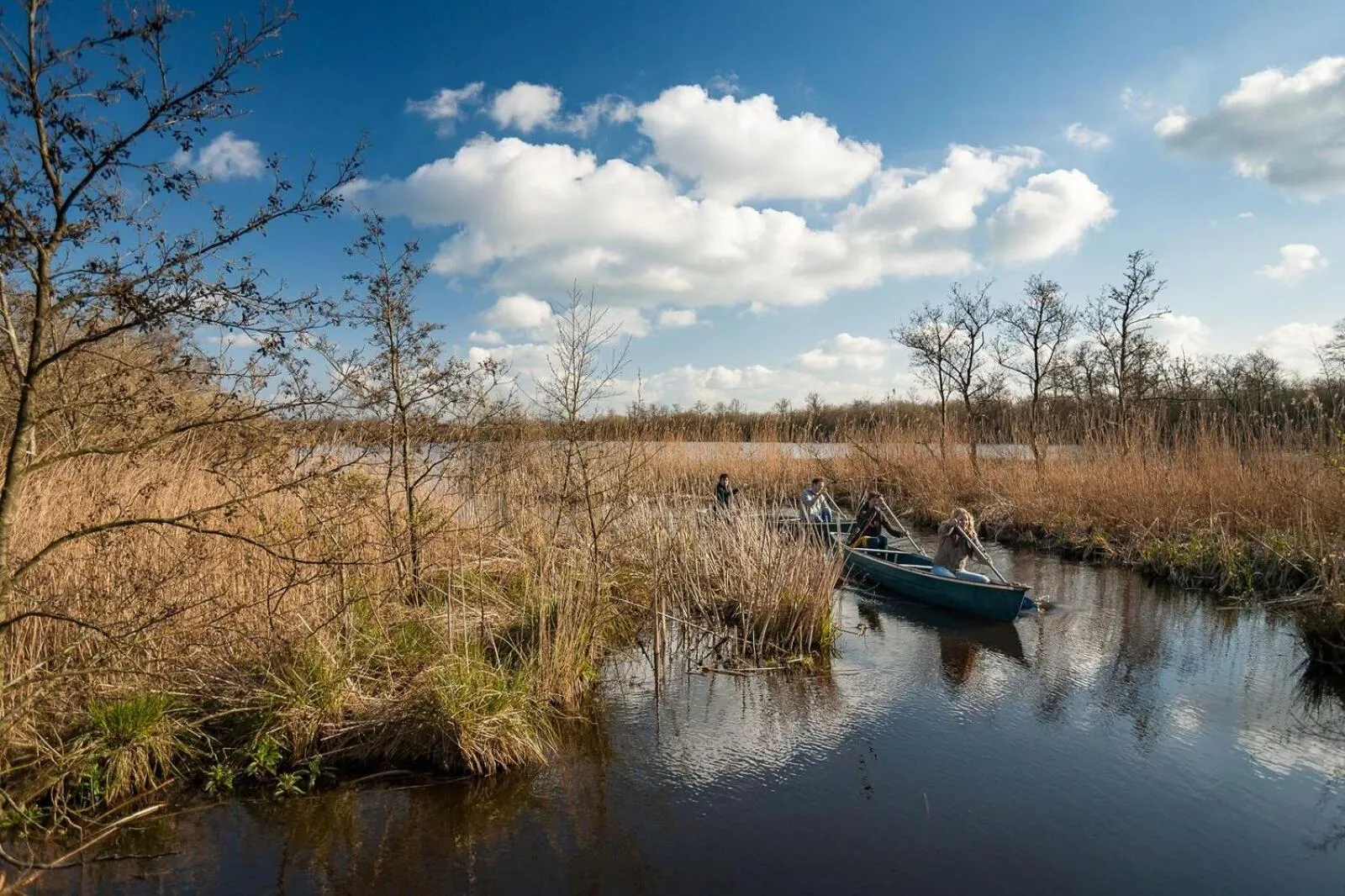 Natural landscape in Woonboot Sweltsje