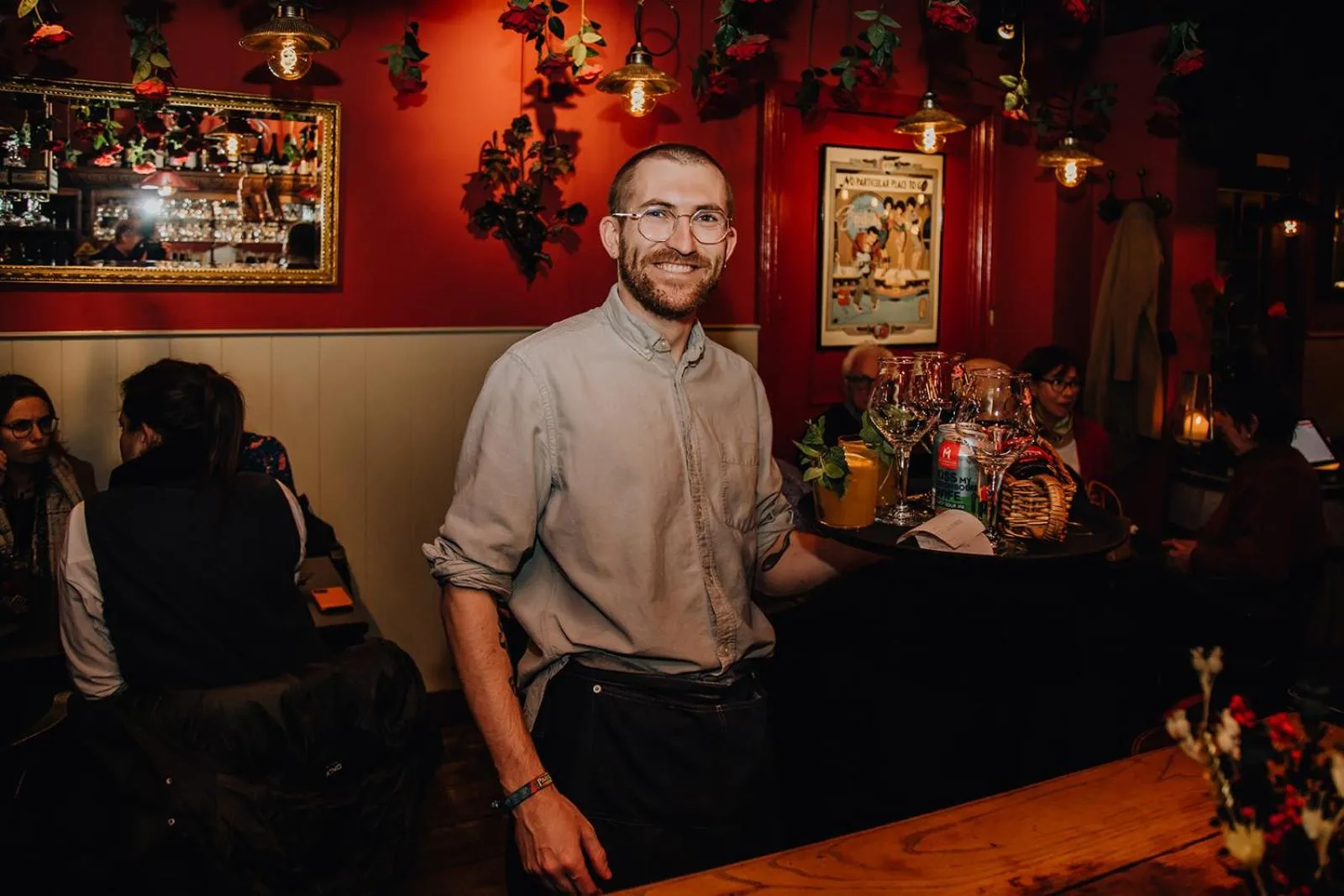 Lounge or bar in Hotel Rose Red