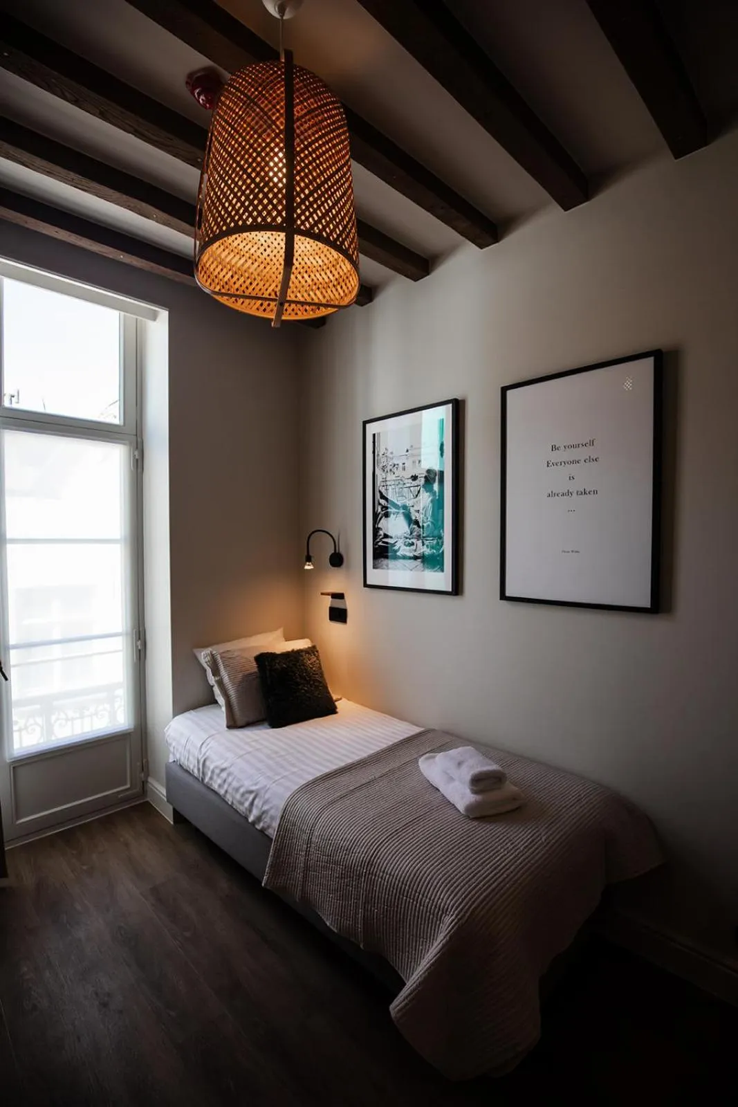 Bedroom, Bed in Hotel Rose Red