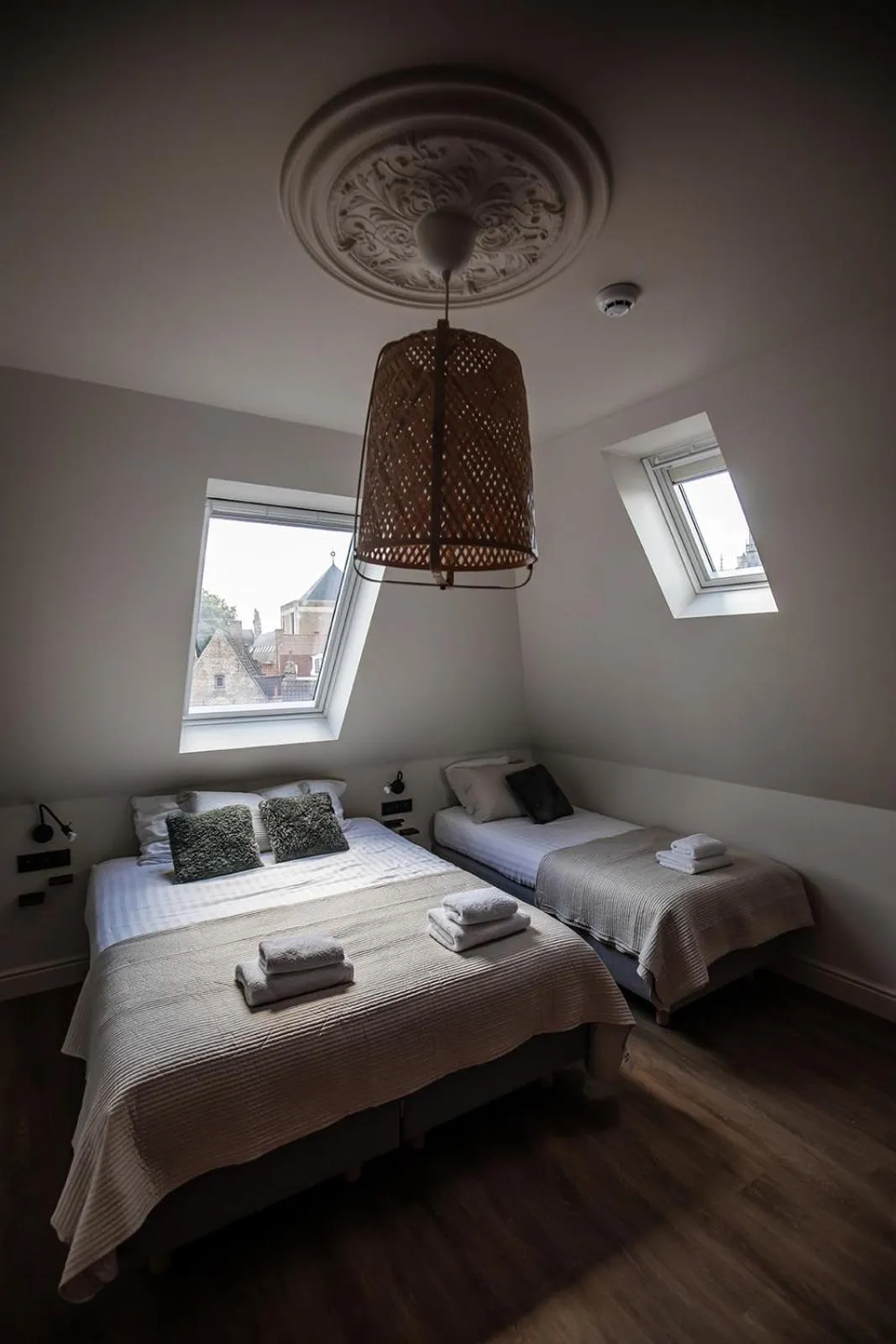 Bedroom, Bed in Hotel Rose Red