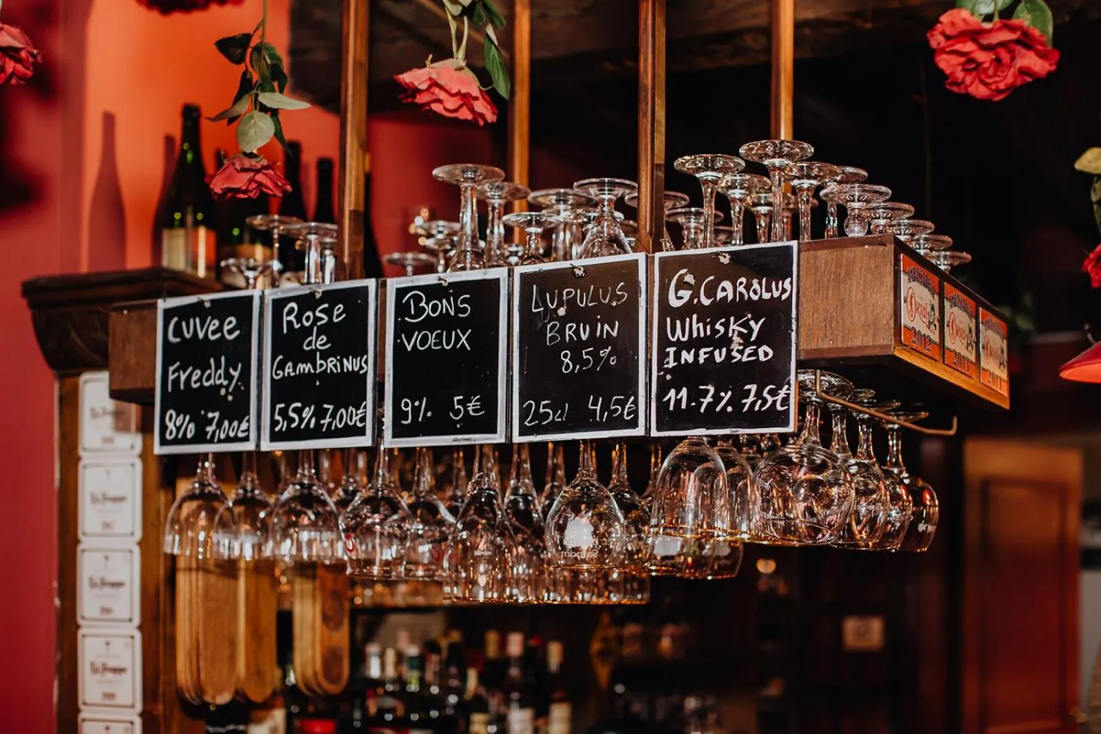 Lounge or bar in Hotel Rose Red