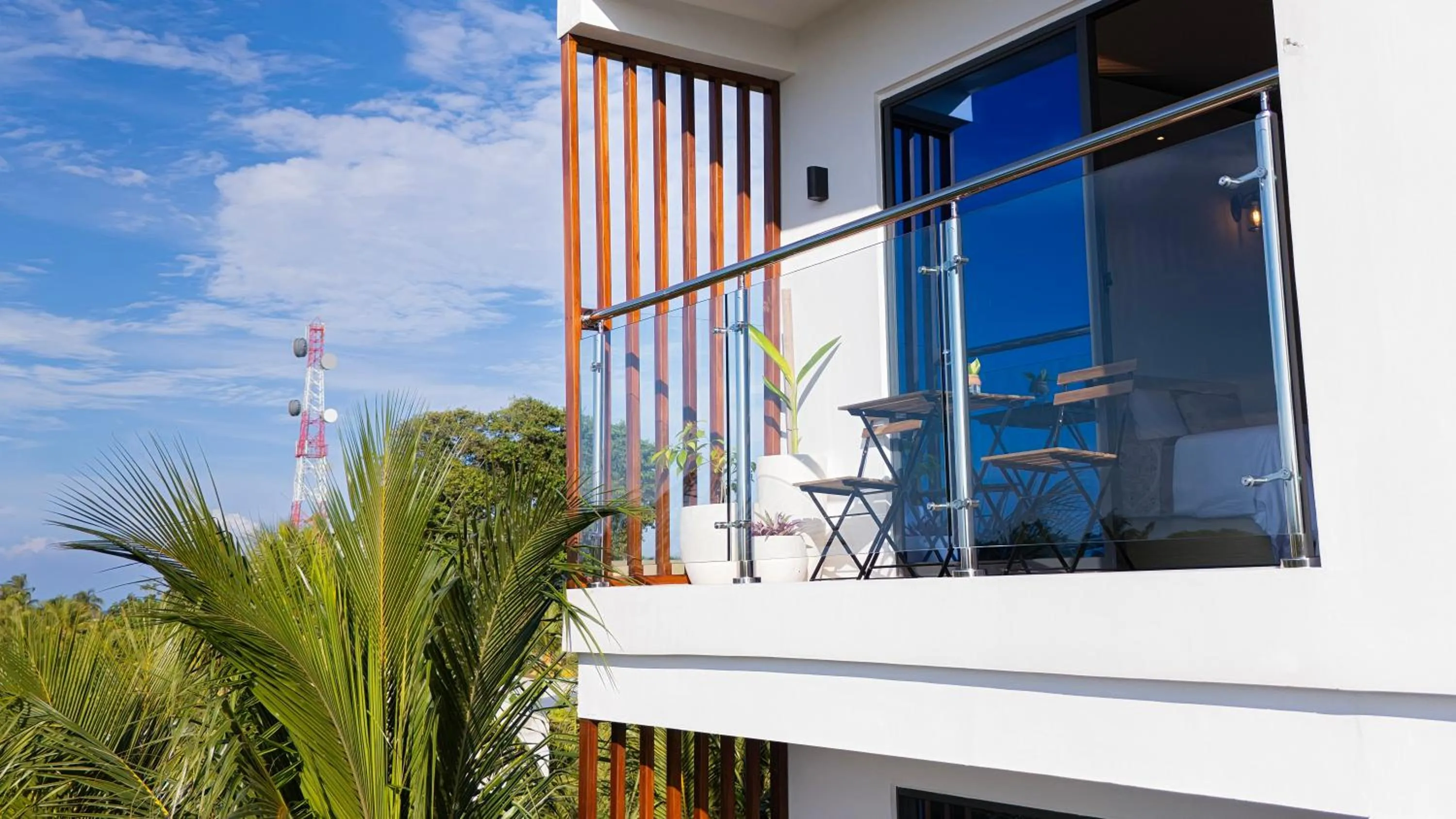 Balcony/Terrace in Ithaa Inn Kamadhoo