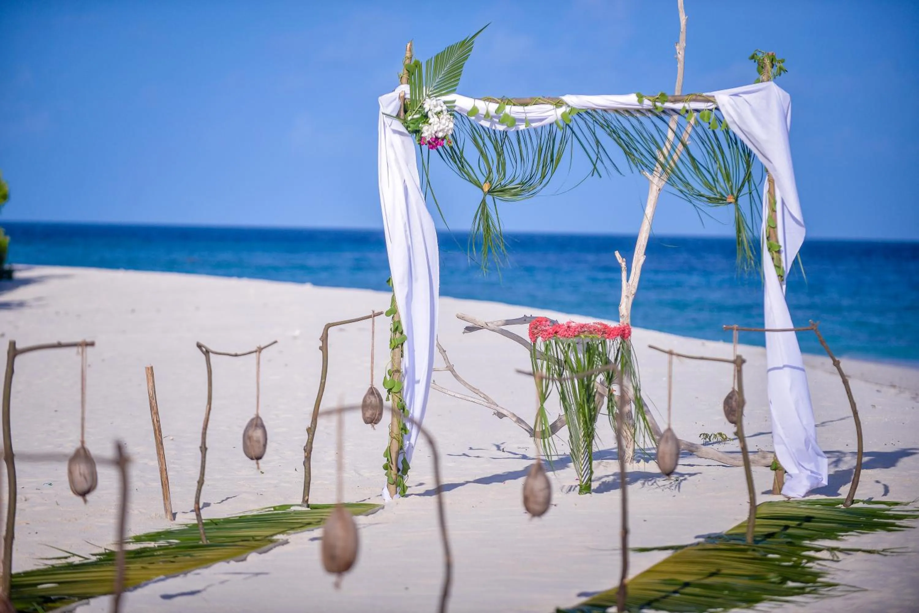 Natural landscape in Ithaa Inn Kamadhoo