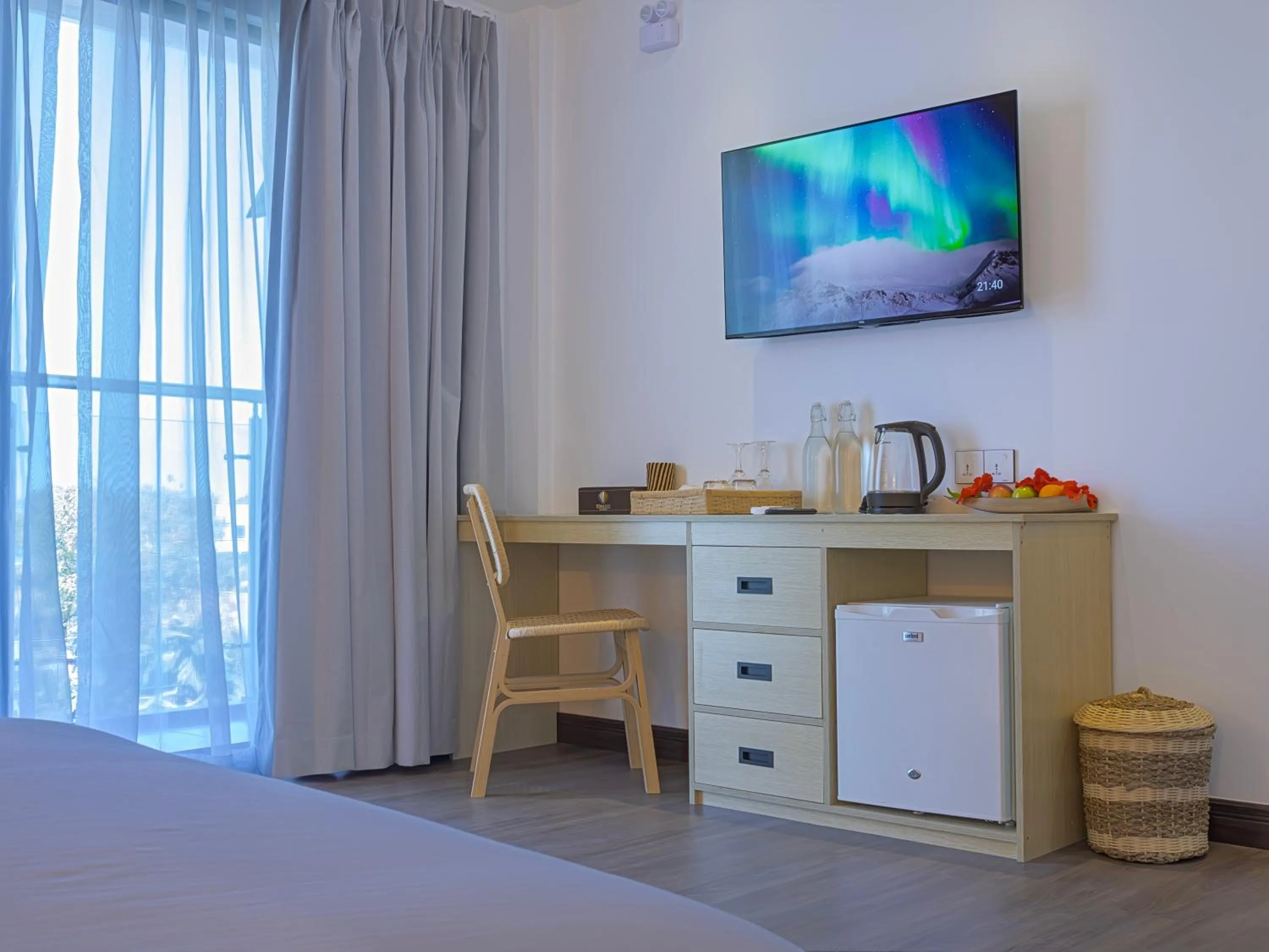 minibar, Bed in Ithaa Inn Kamadhoo