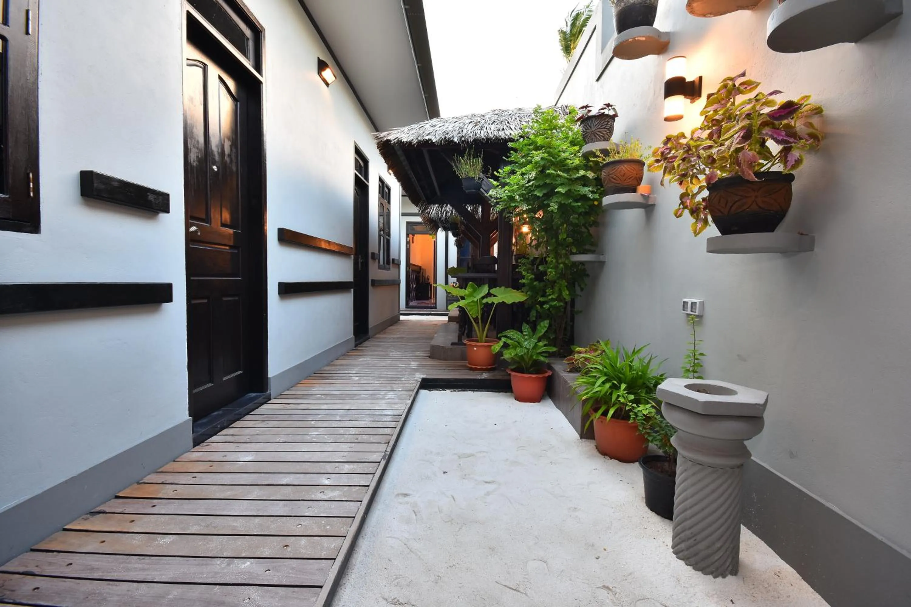 Garden in Holiday Haven Ukulhas