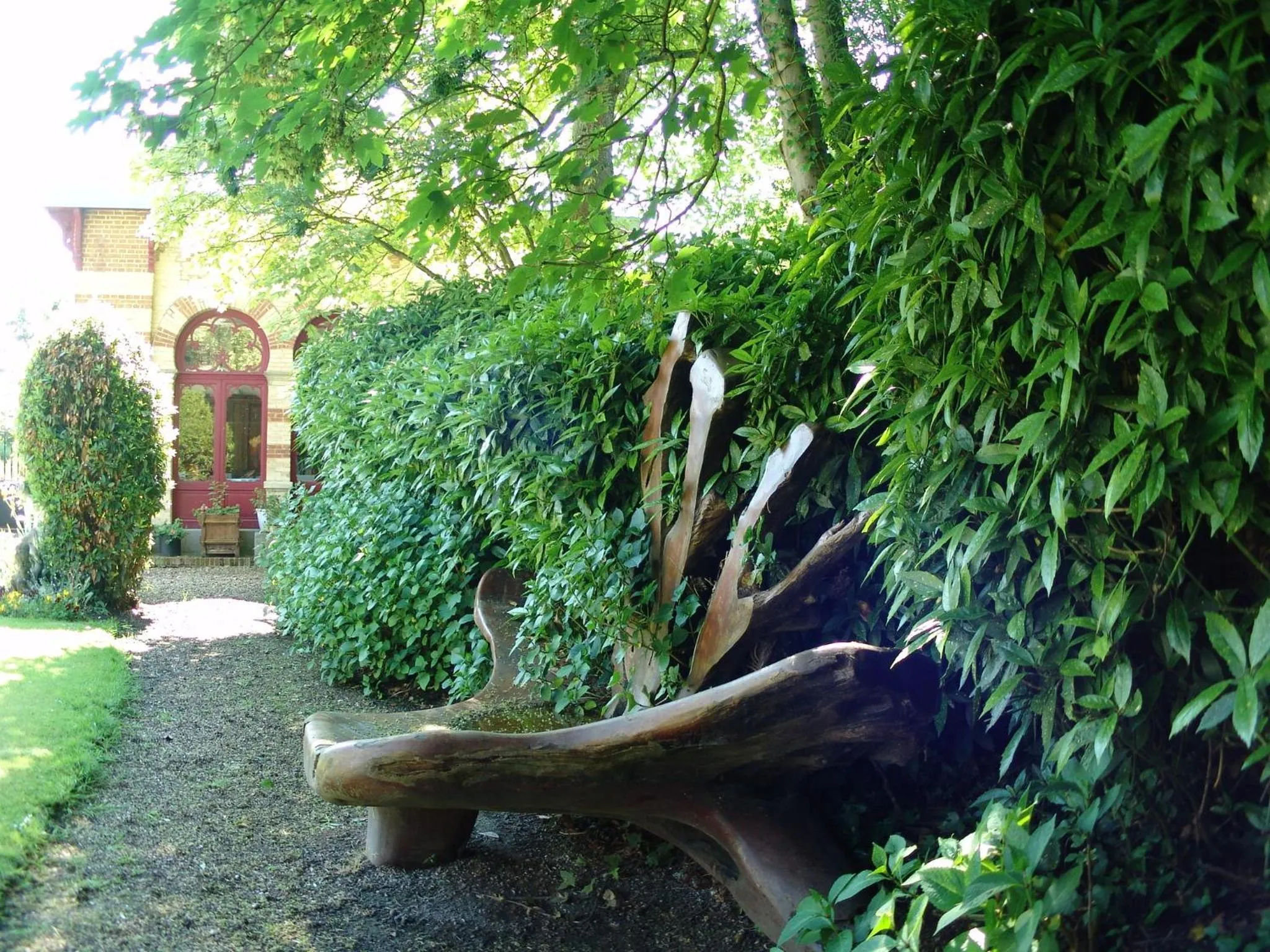 Garden in Hôtel L'Ecrin
