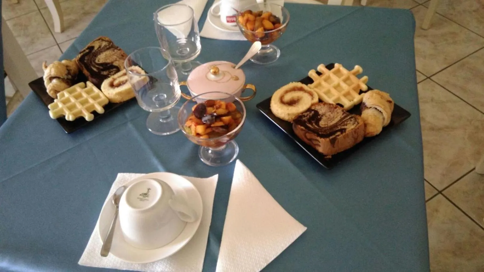 Food close-up in B&B Villa Ciccone