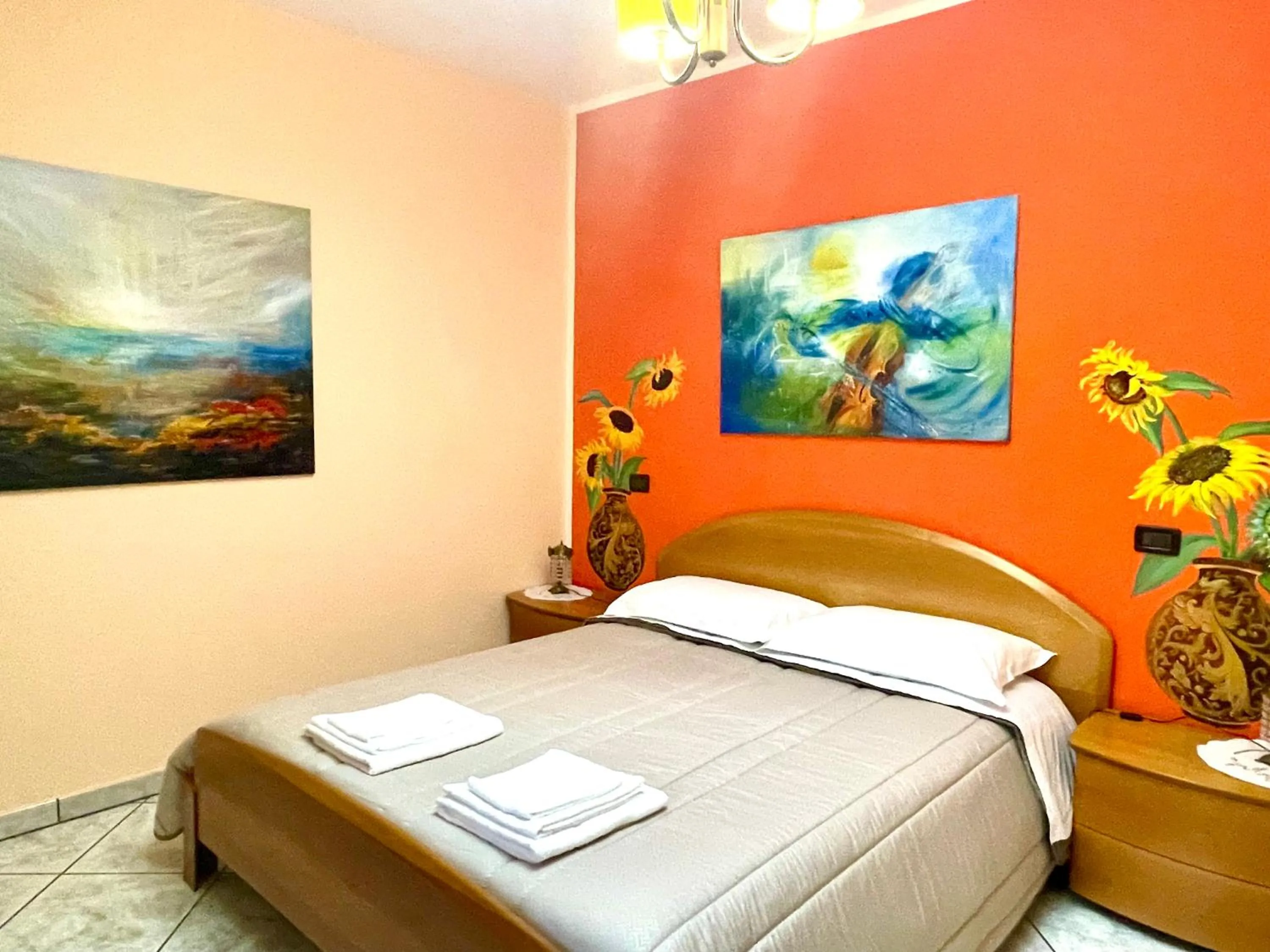 Bed in B&B Villa Ciccone