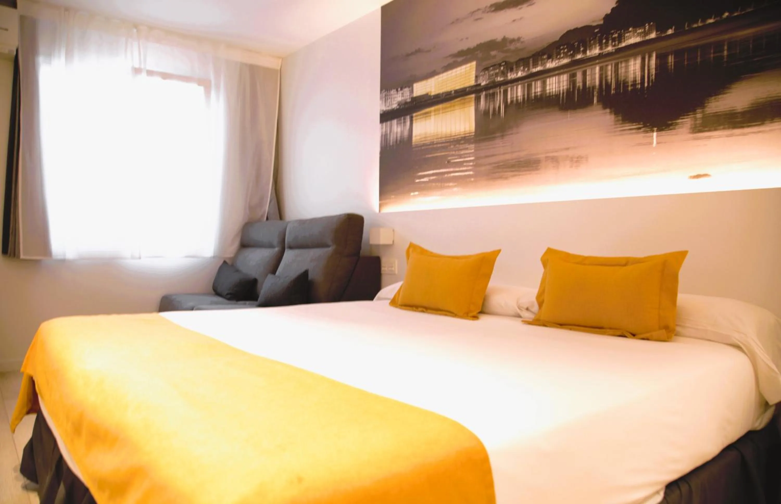 Bed in Pension Txingurri