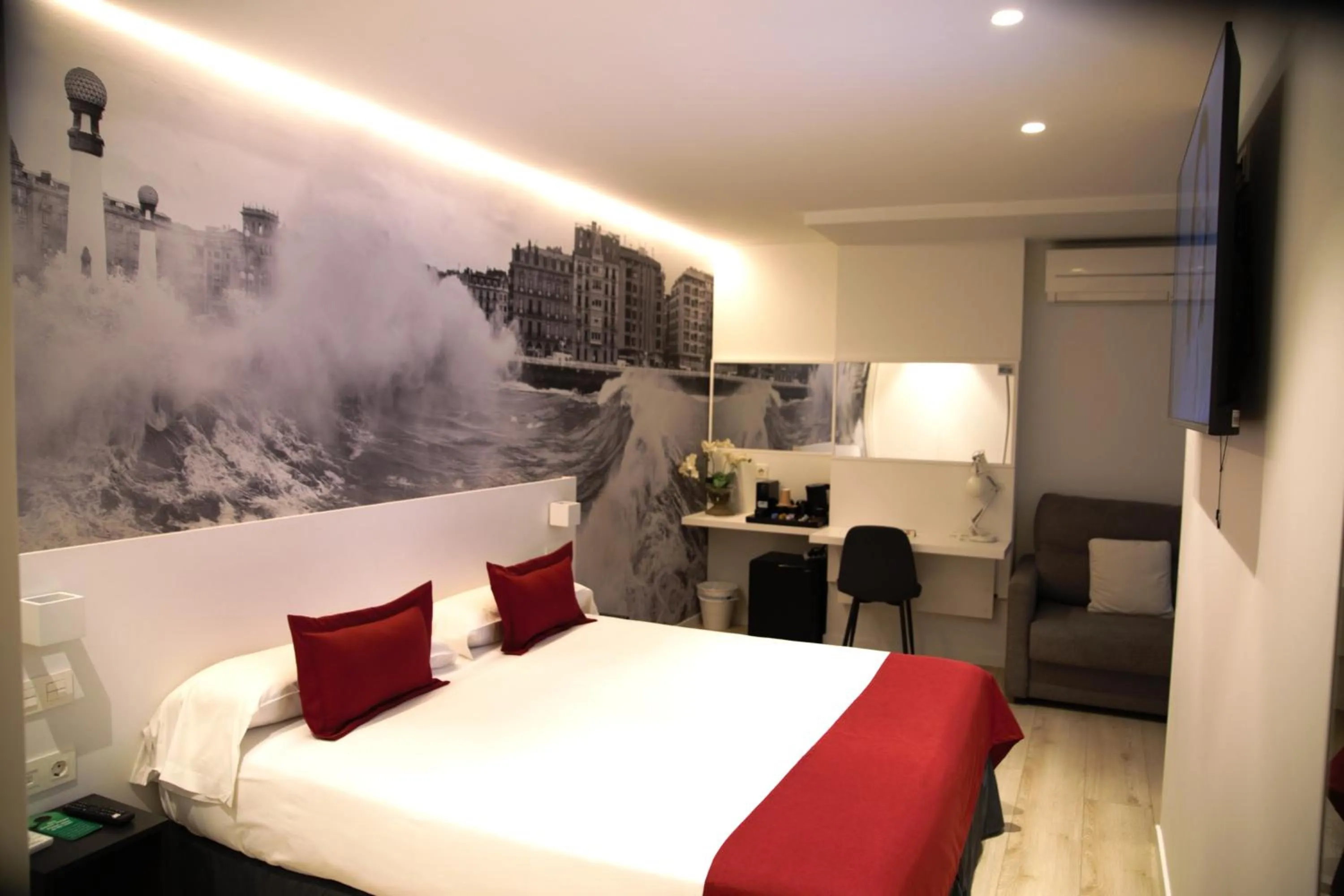 Bed in Pension Txingurri