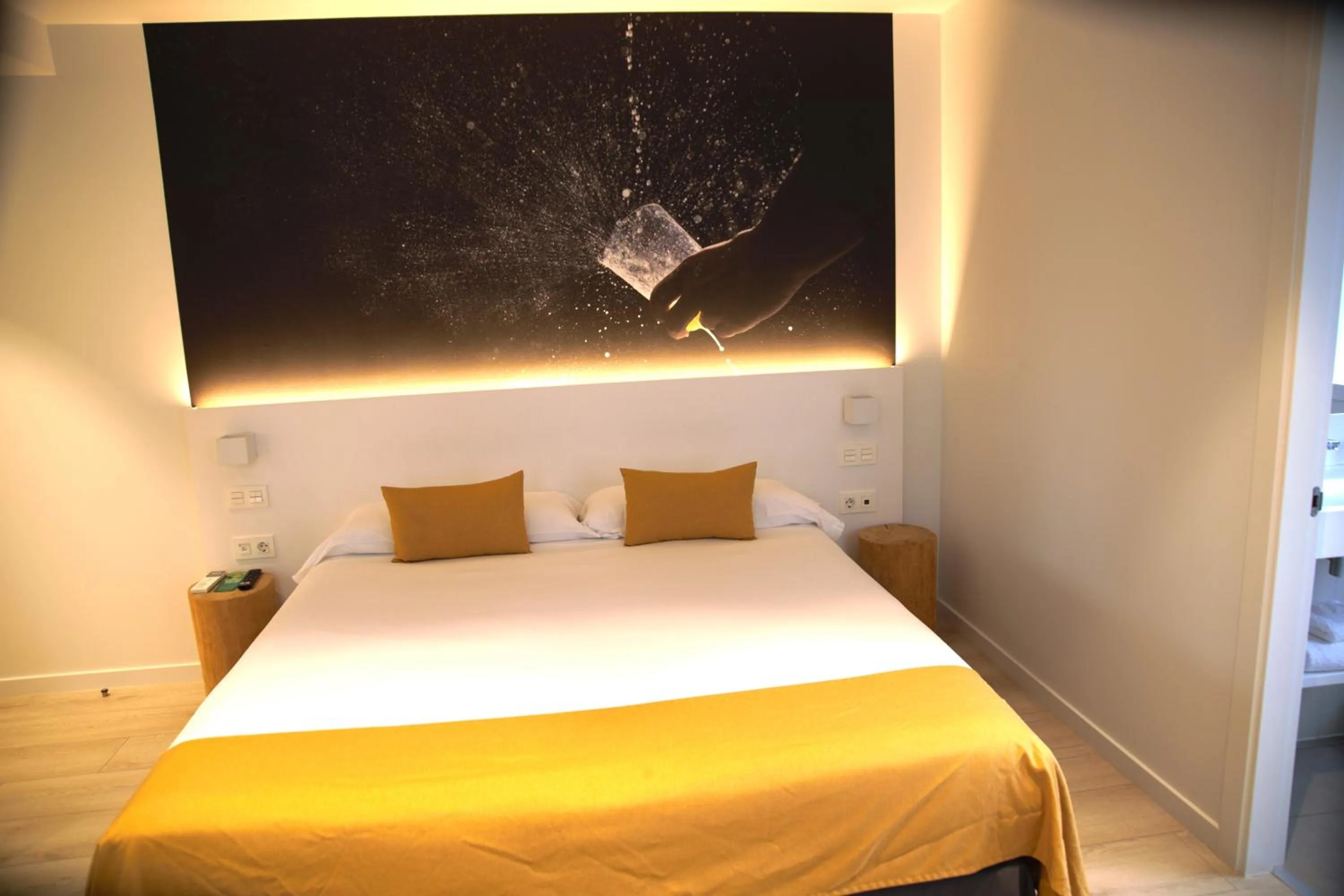 Bed in Pension Txingurri