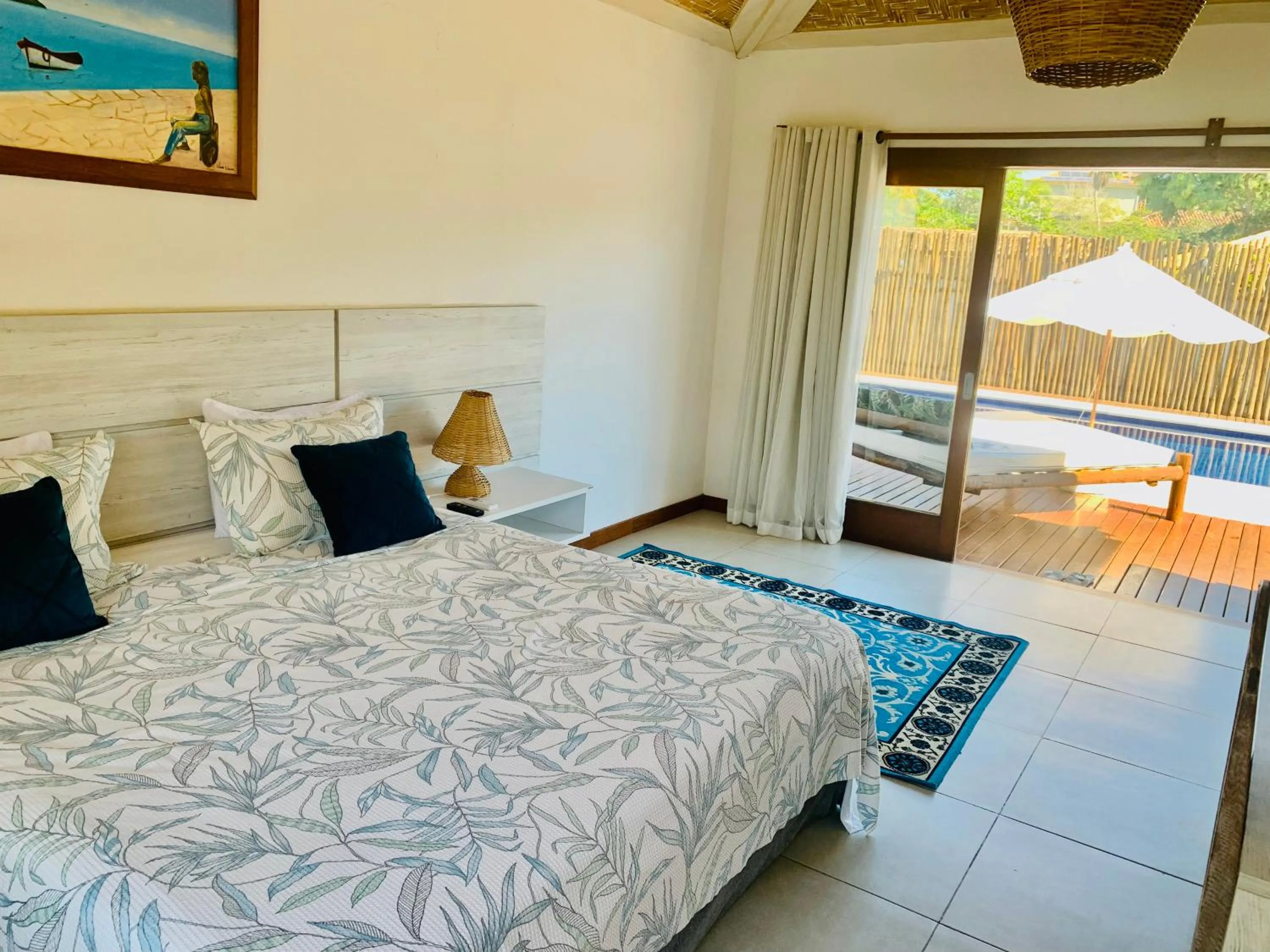 Bed in Villa Ferradura Mar