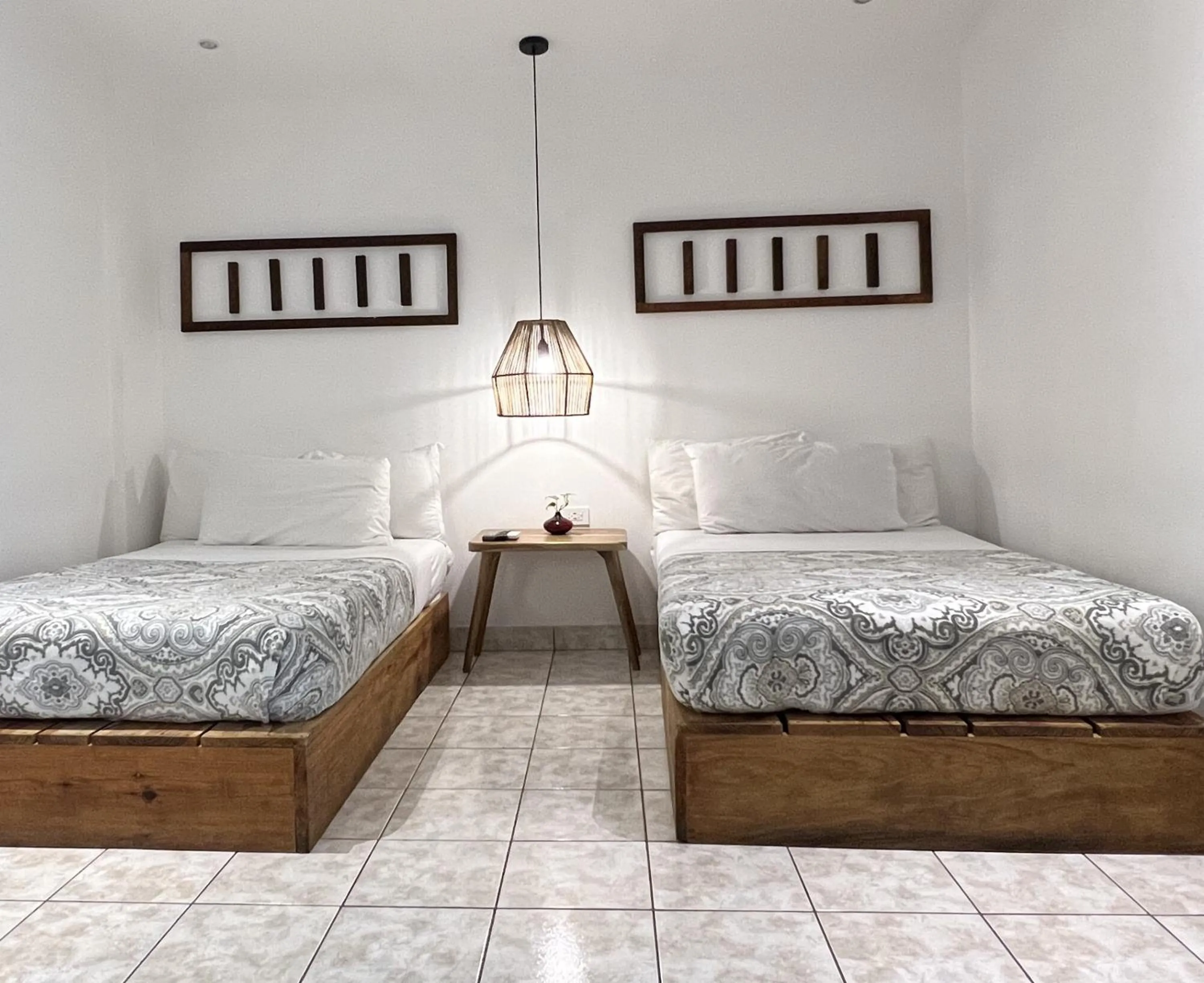 Bed in Cinco Hotel B&B