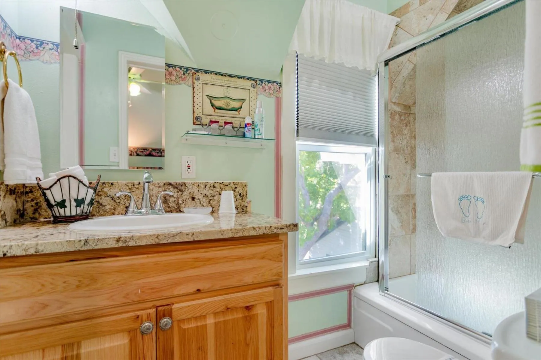 Shower in The Silk Pincushion