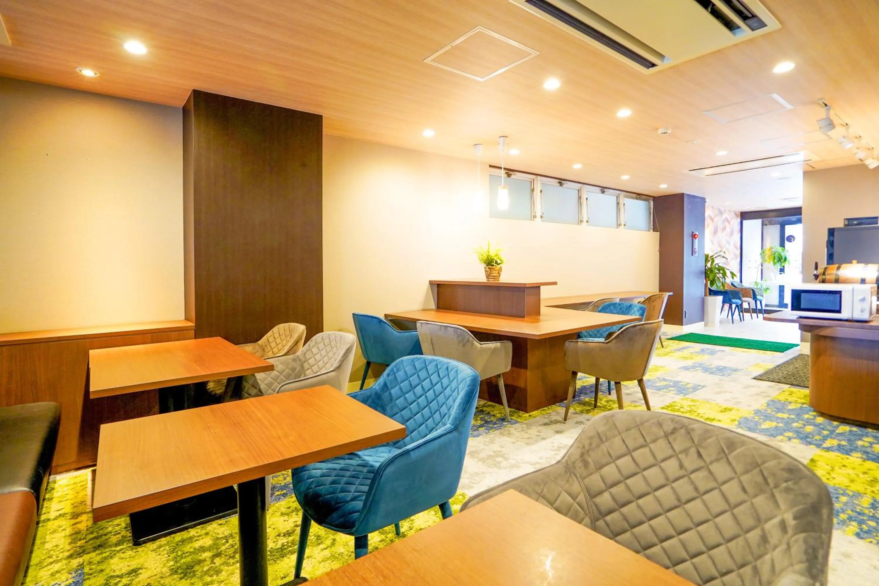 Communal lounge/ TV room in Hotel New Gaea Yanagawa