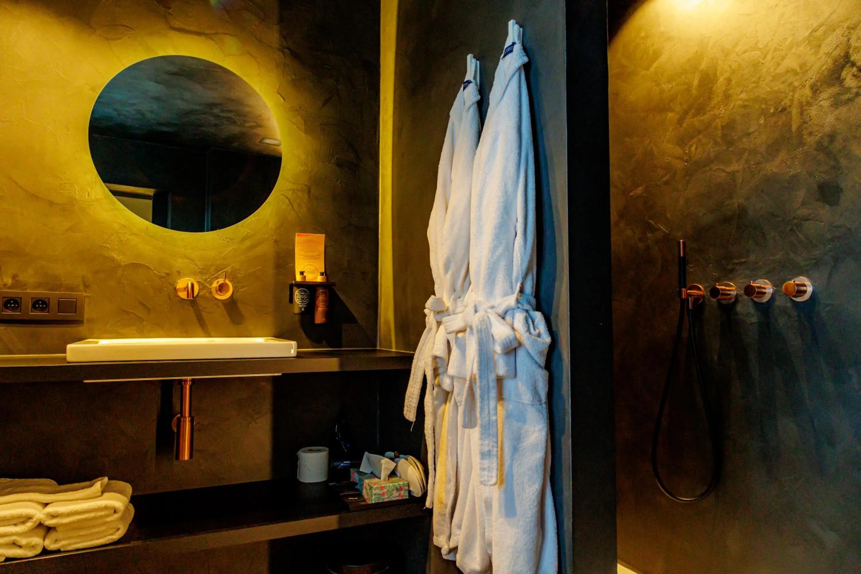 Bathroom in Hotel Montanus