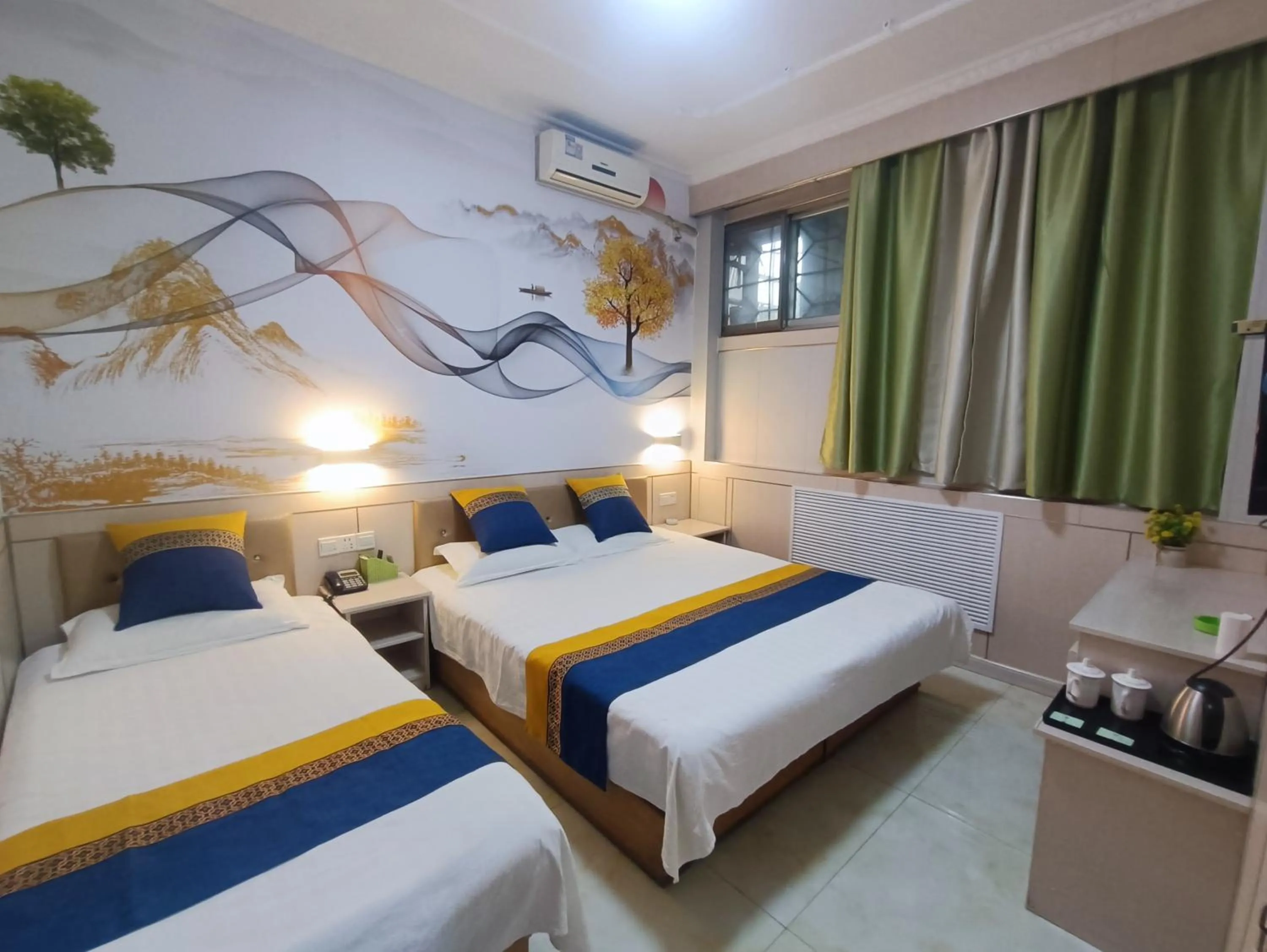 Bedroom, Bed in Qufu Garden Hotel