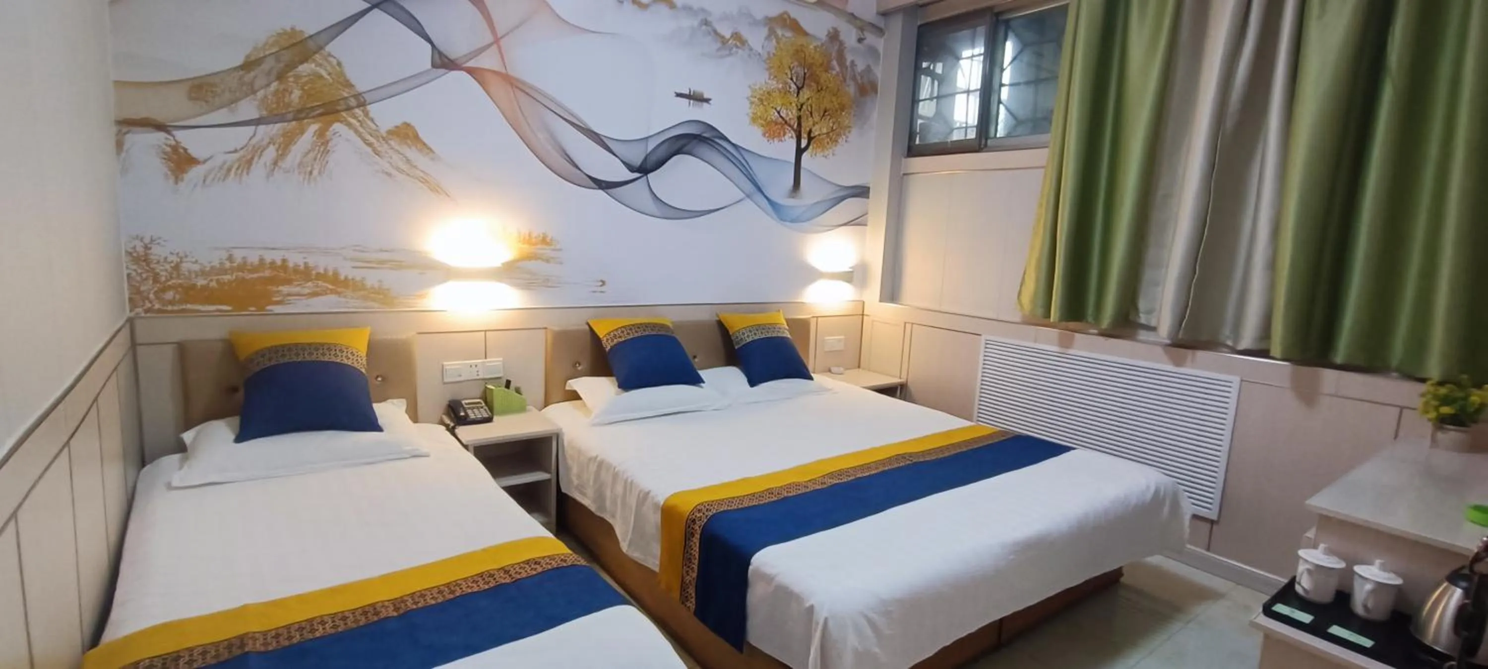 Bed in Qufu Garden Hotel