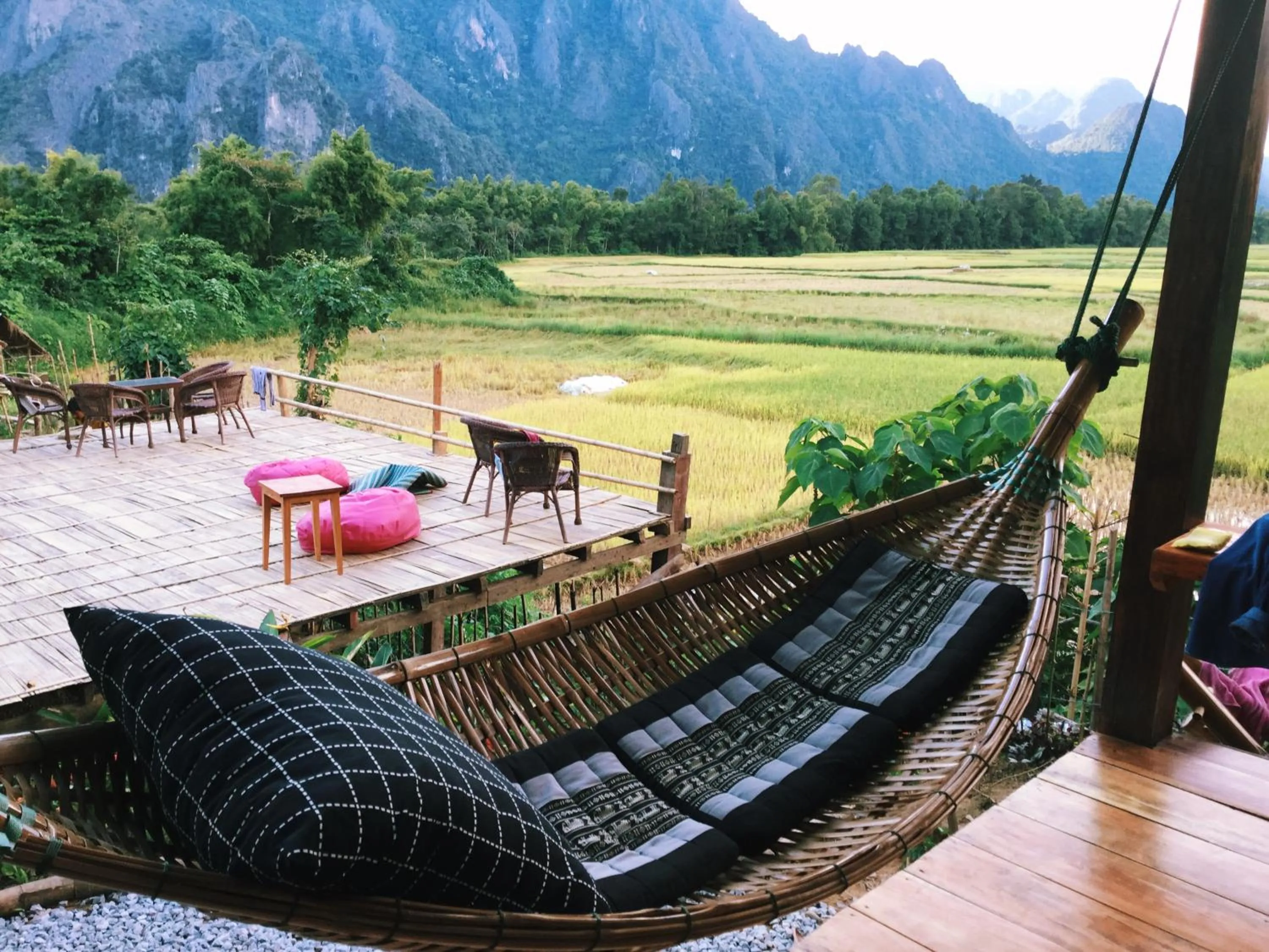 Balcony/Terrace in Phoxay Ngam Resort