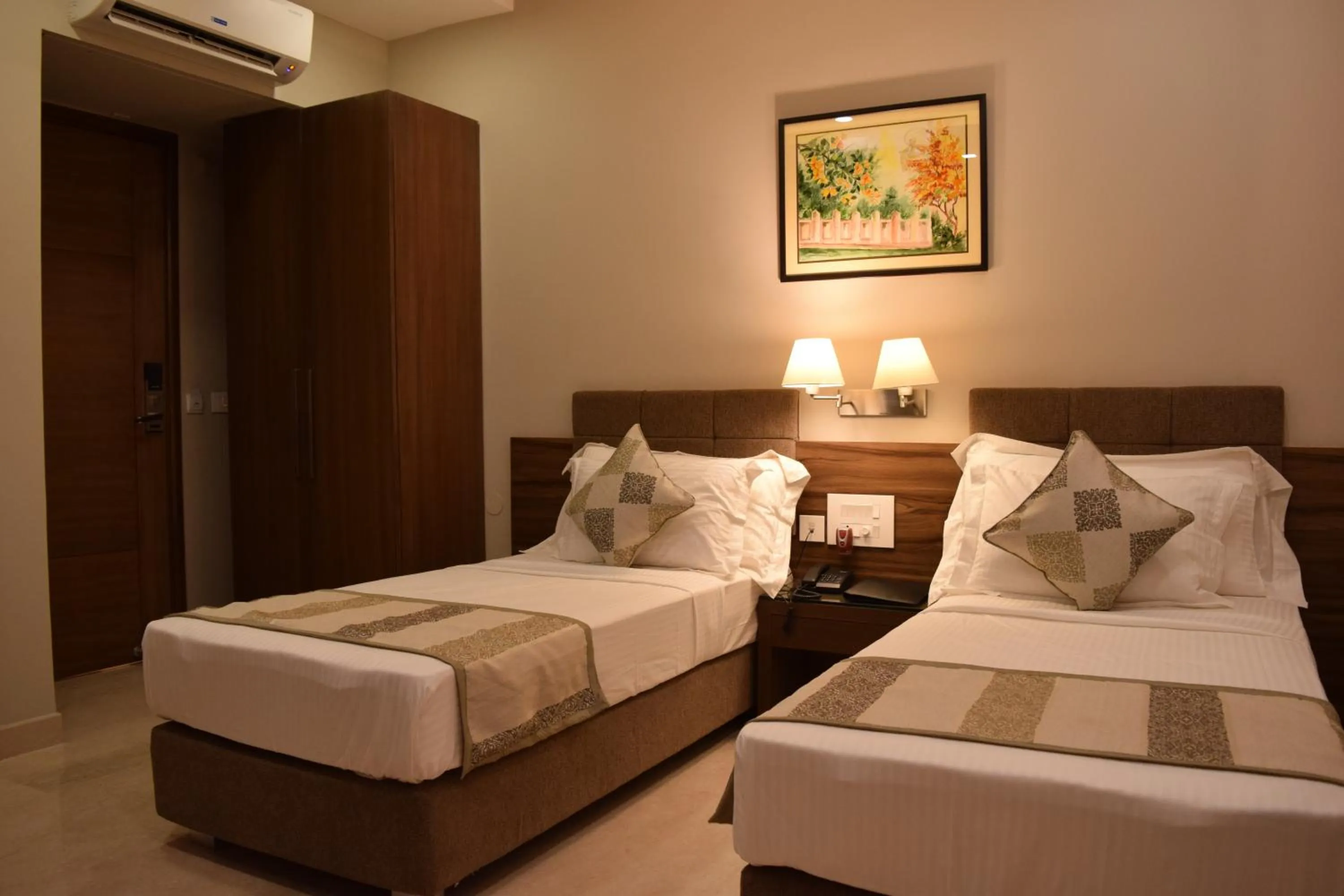 Bed in De Bougain Villa