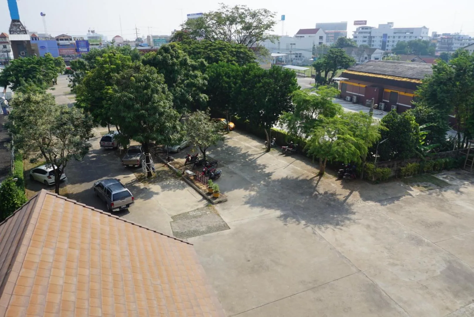 Bird's eye view in Maihom Resort Hotel