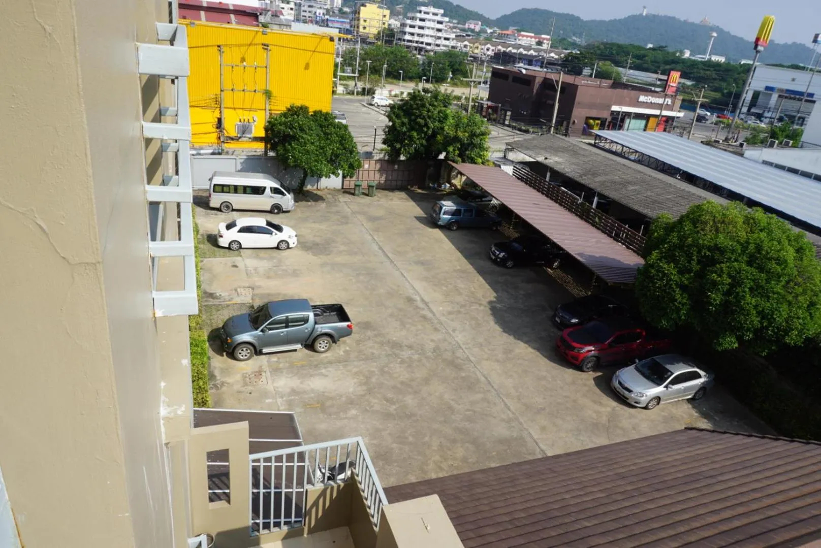 Bird's eye view in Maihom Resort Hotel