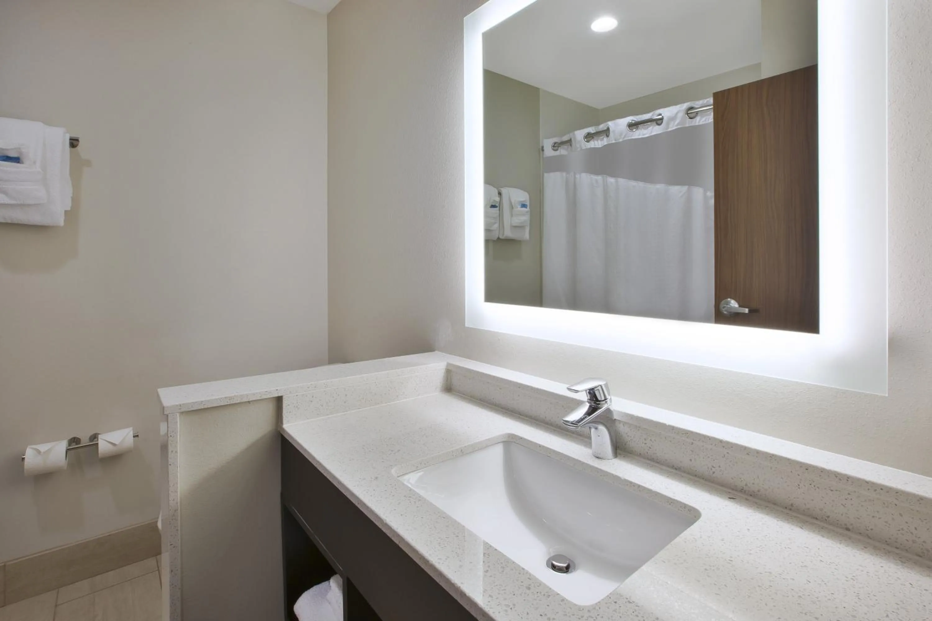 Bathroom in Holiday Inn Express & Suites - Parkersburg East by IHG