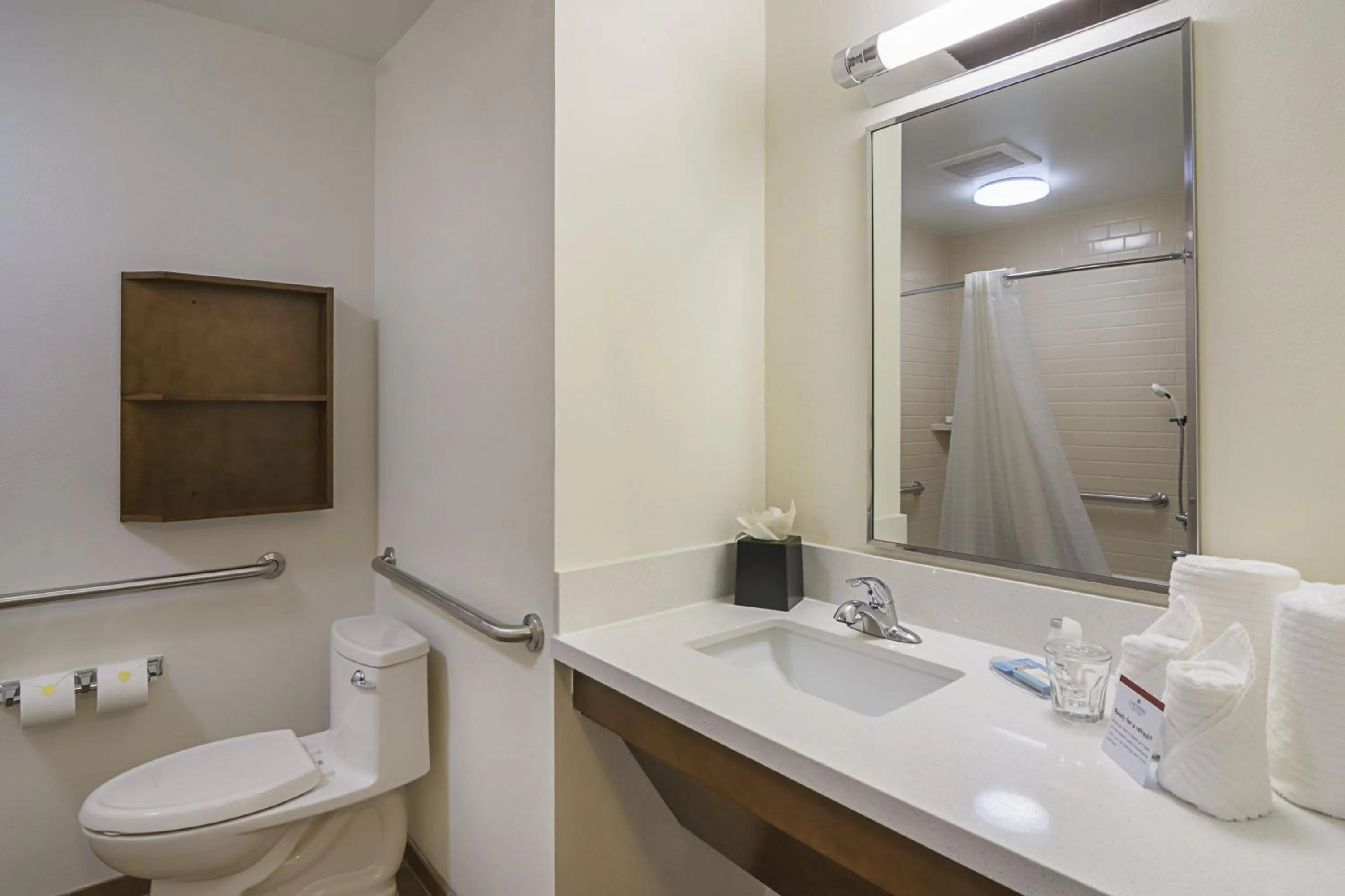 Bathroom in Candlewood Suites - Pensacola - University Area by IHG