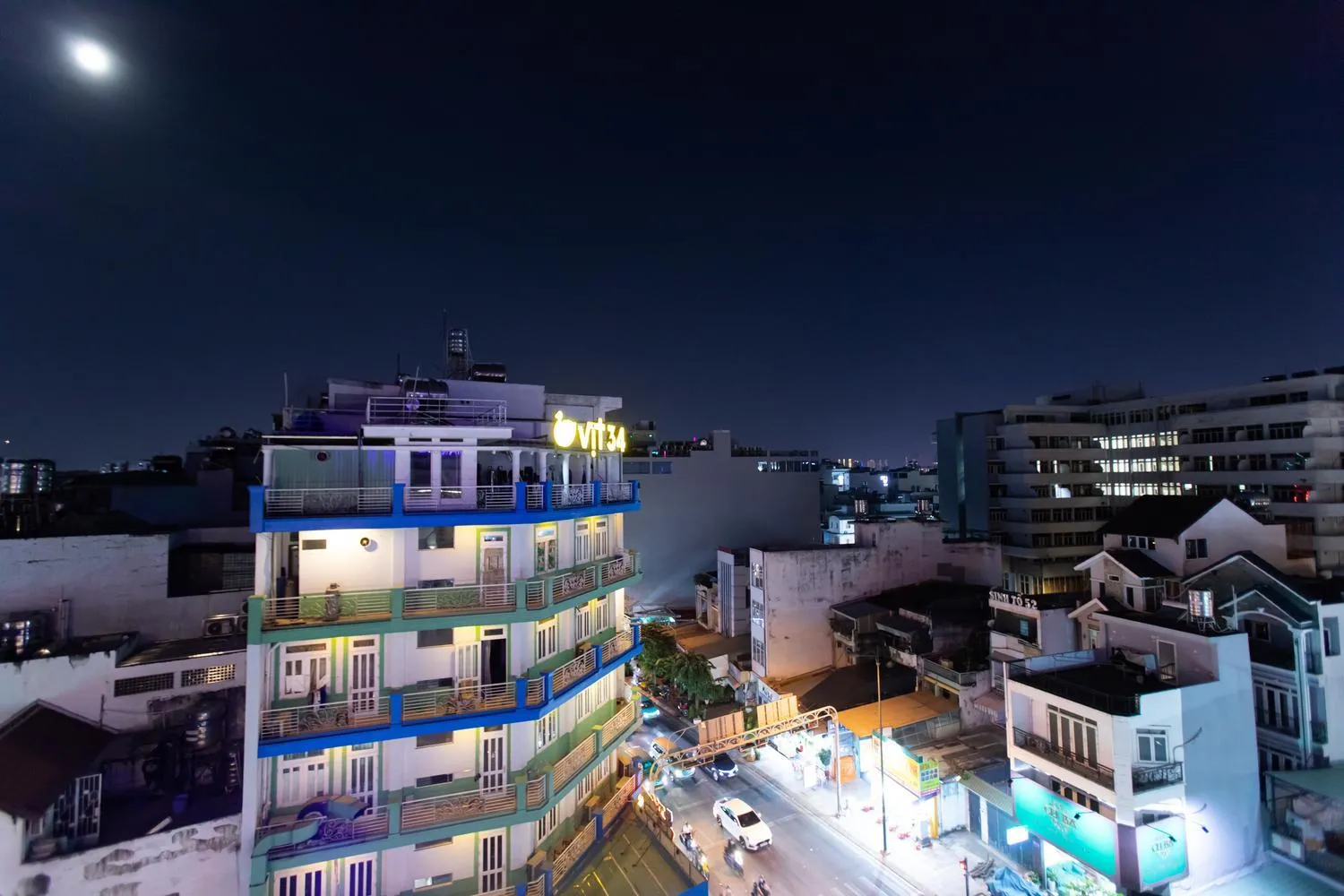 City view in Blue Diamond Airport Hotel