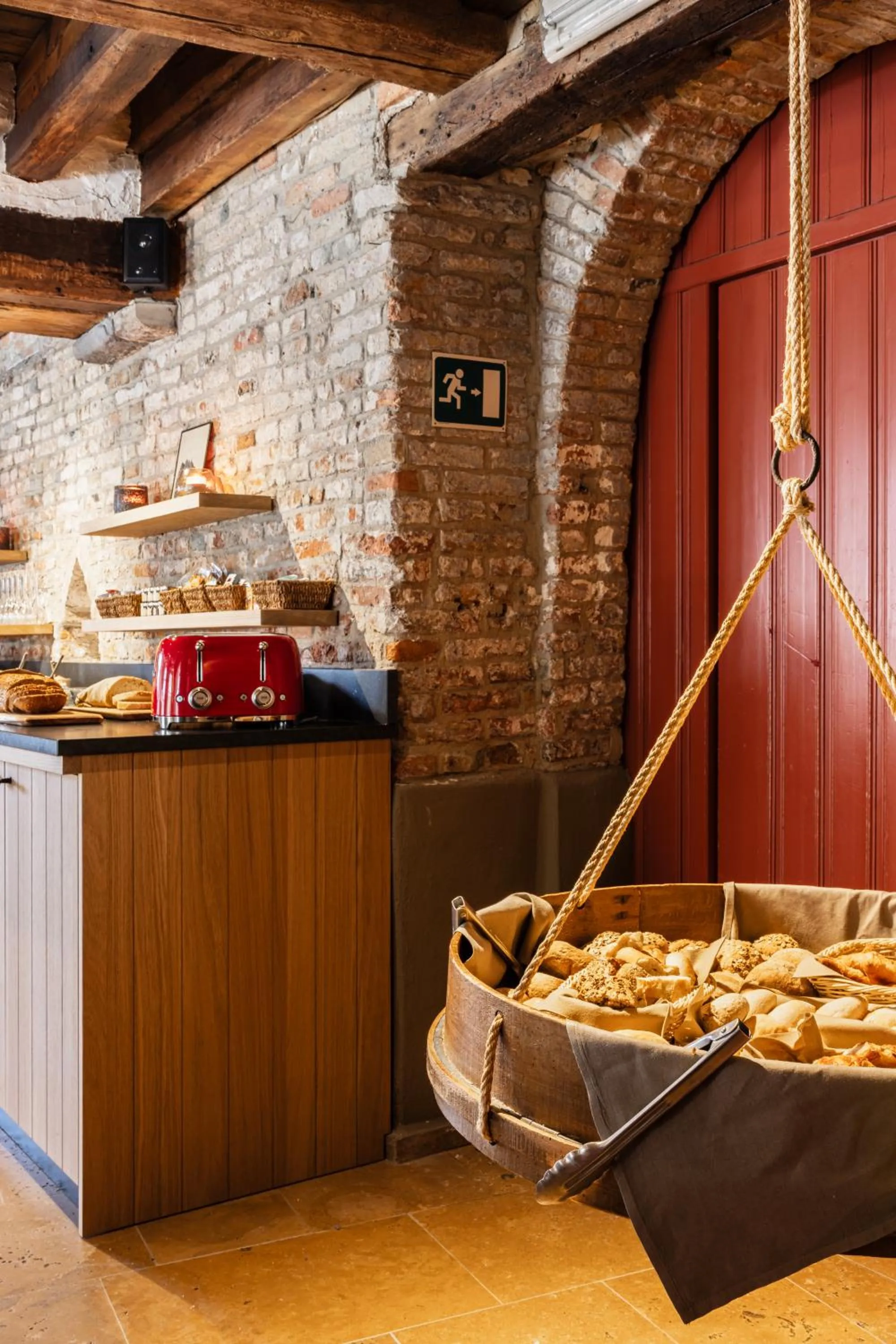 Buffet breakfast in Canal View Hotel Ter Brughe by CW Hotel Collection