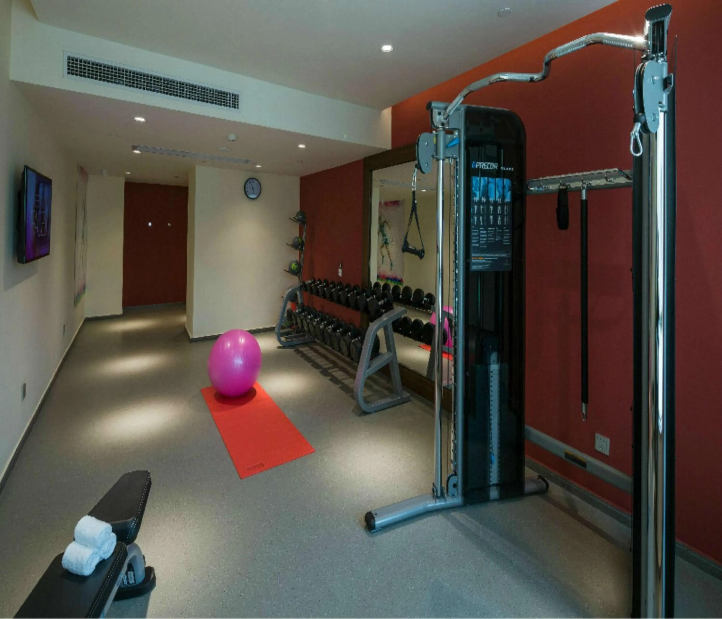 Fitness centre/facilities in Hilton Garden Inn Zhongshan Guzhen