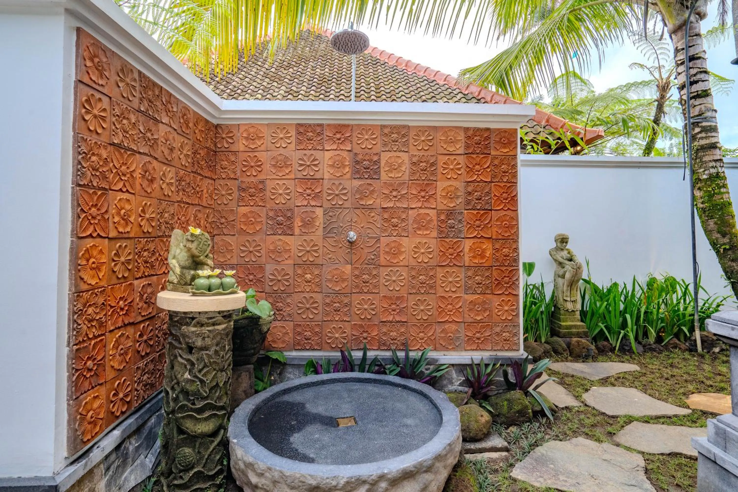 Open Air Bath in Imagine Bali