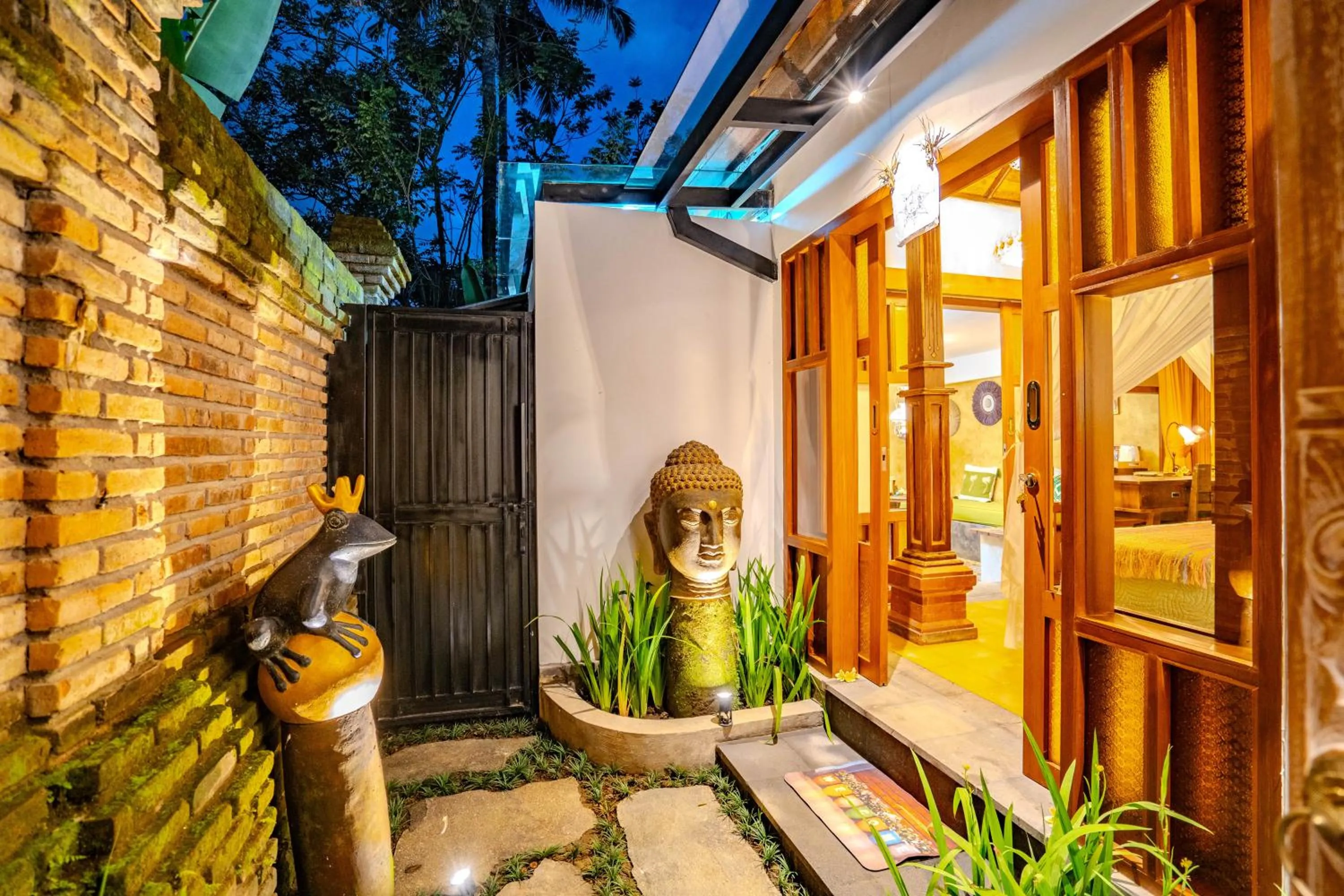 Garden view in Imagine Bali