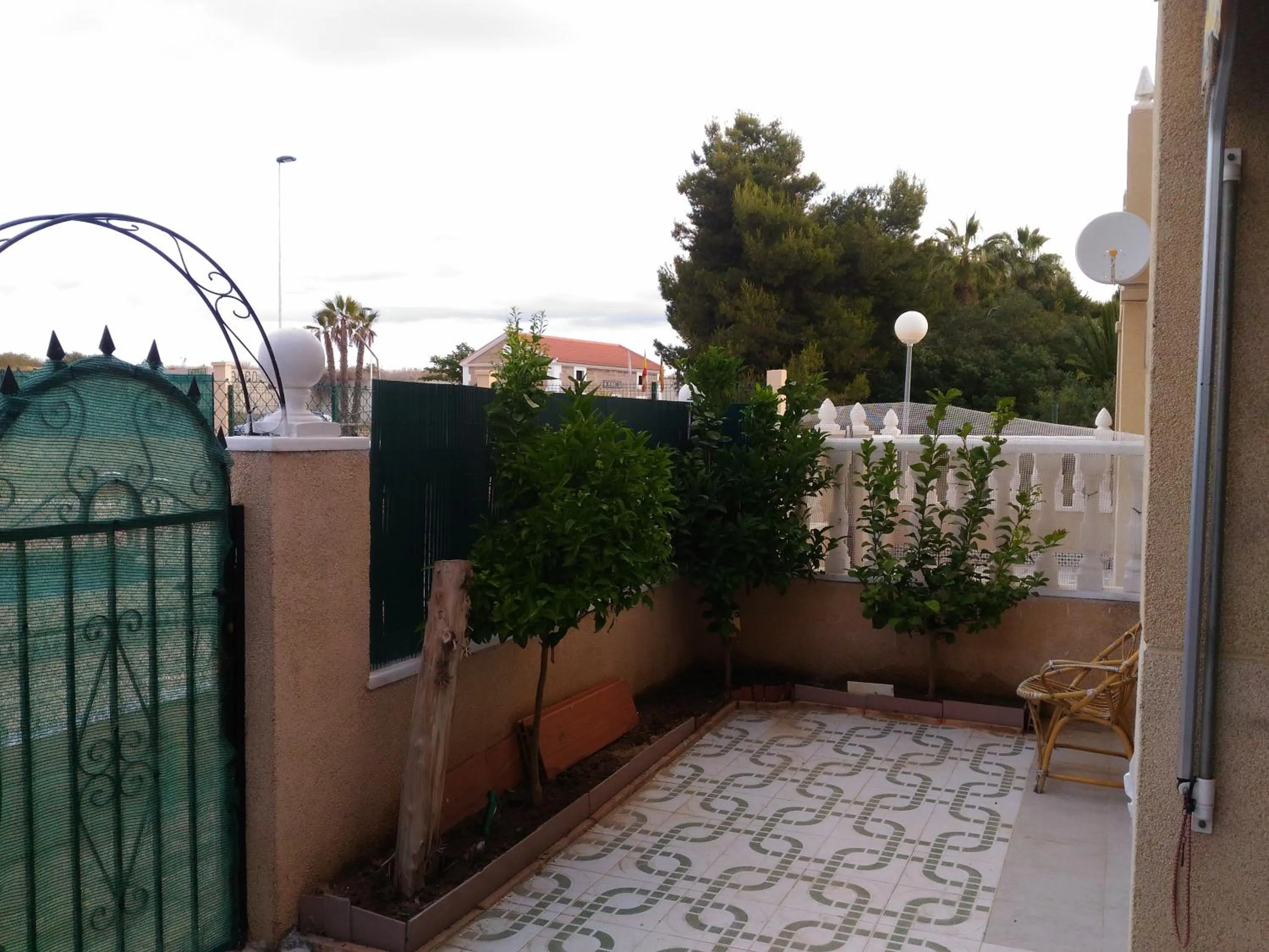 Patio in Apartement à La Mata