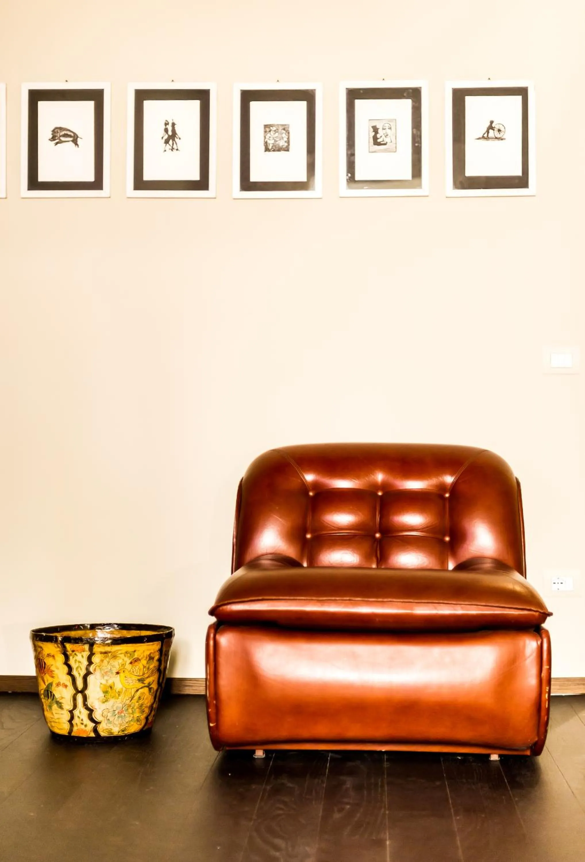 Decorative detail in Arnobio Florence Suites