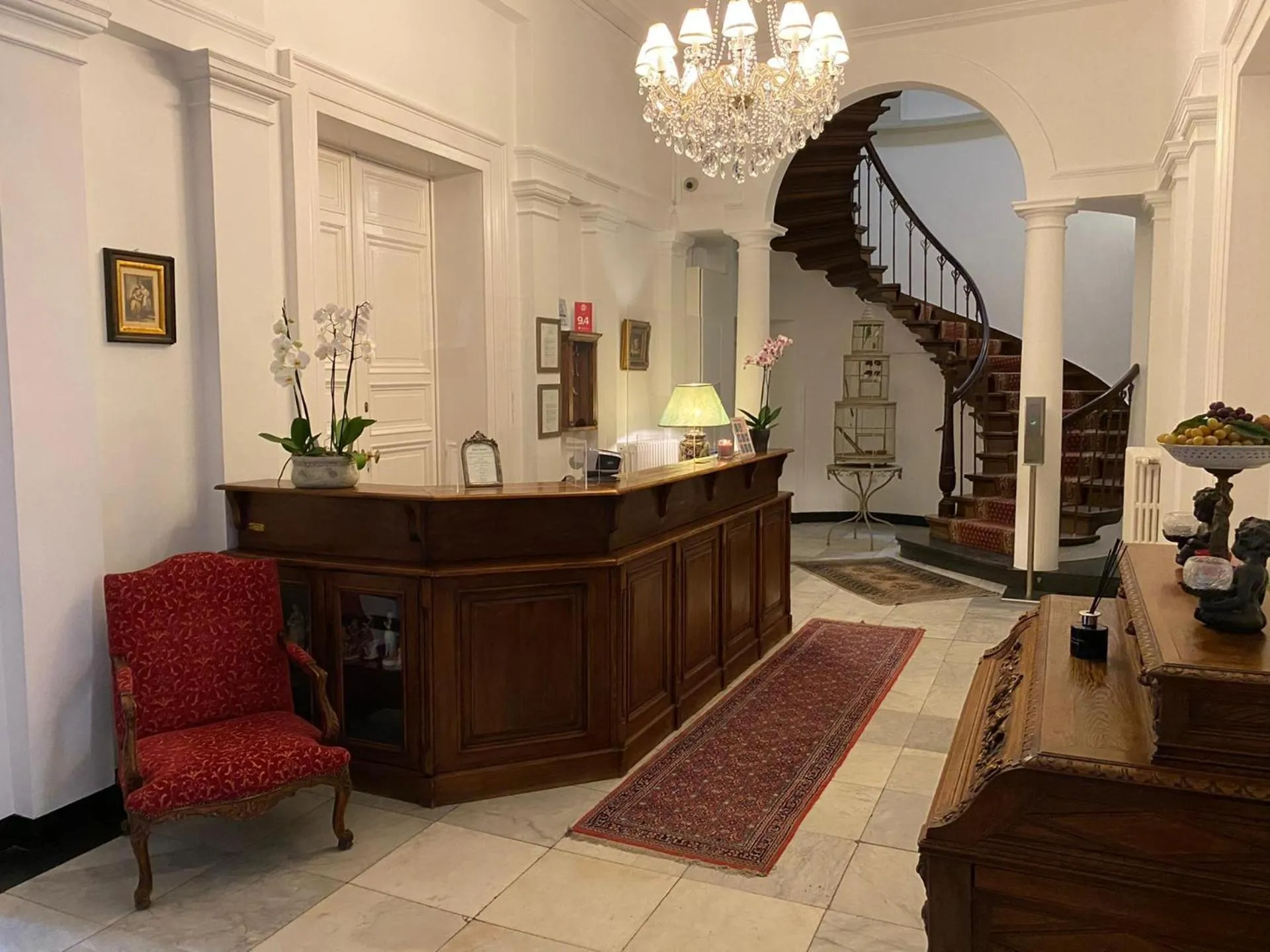 Facade/entrance in Hotel Patritius