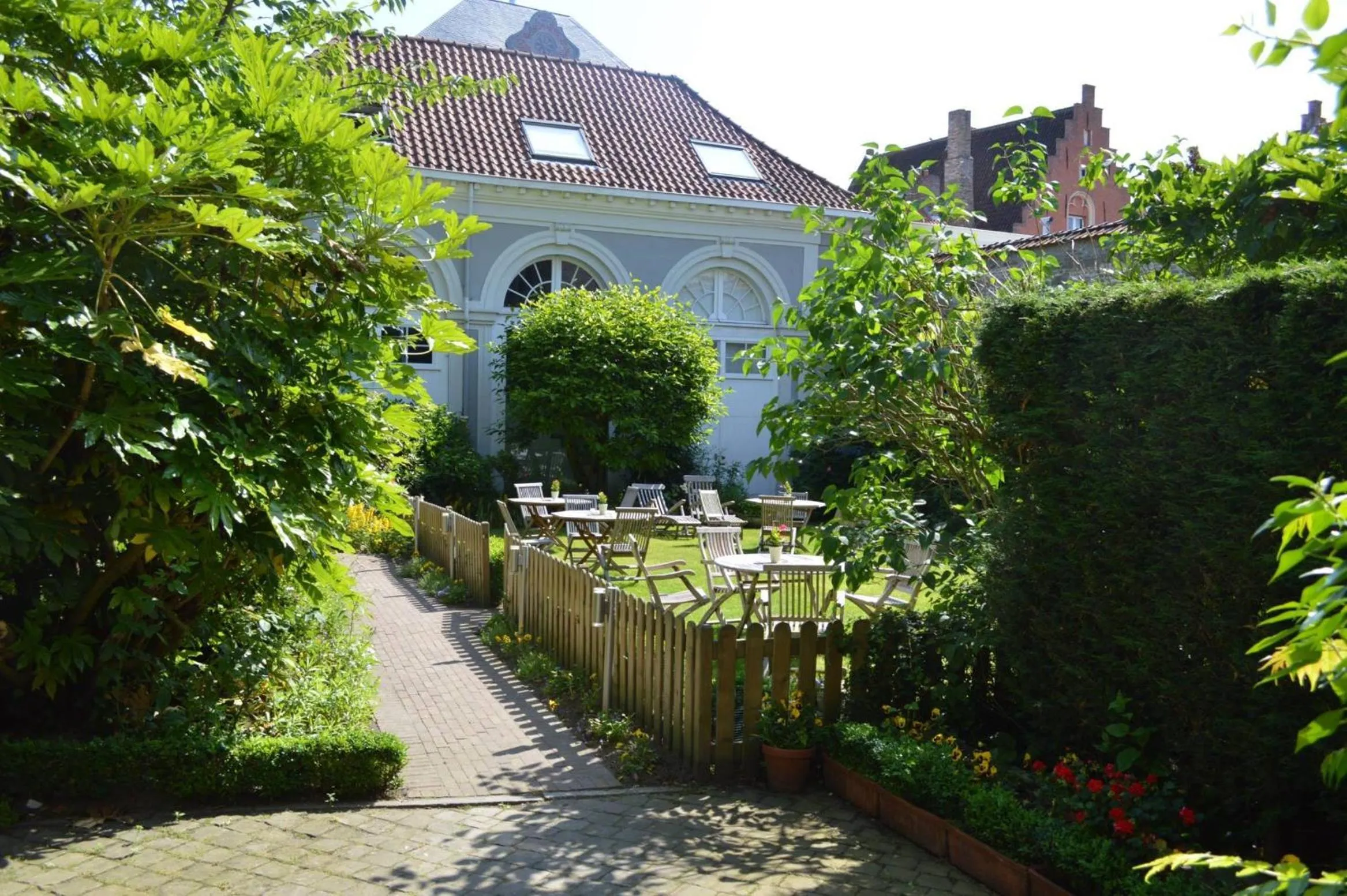 Garden in Hotel Patritius