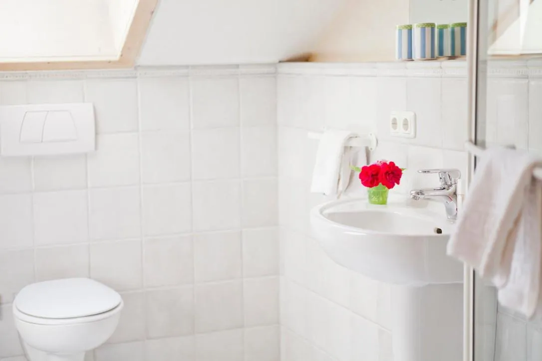 Toilet in Landhaus Alger