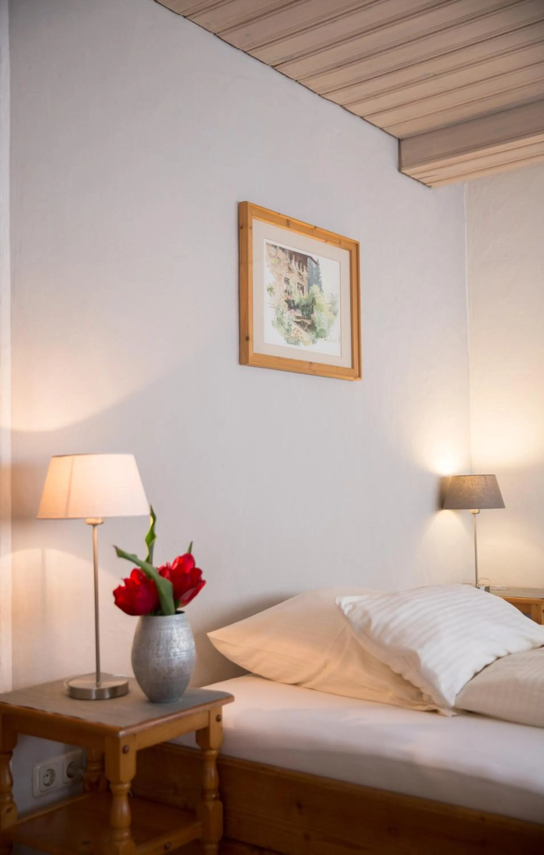 Bed in Landhaus Alger