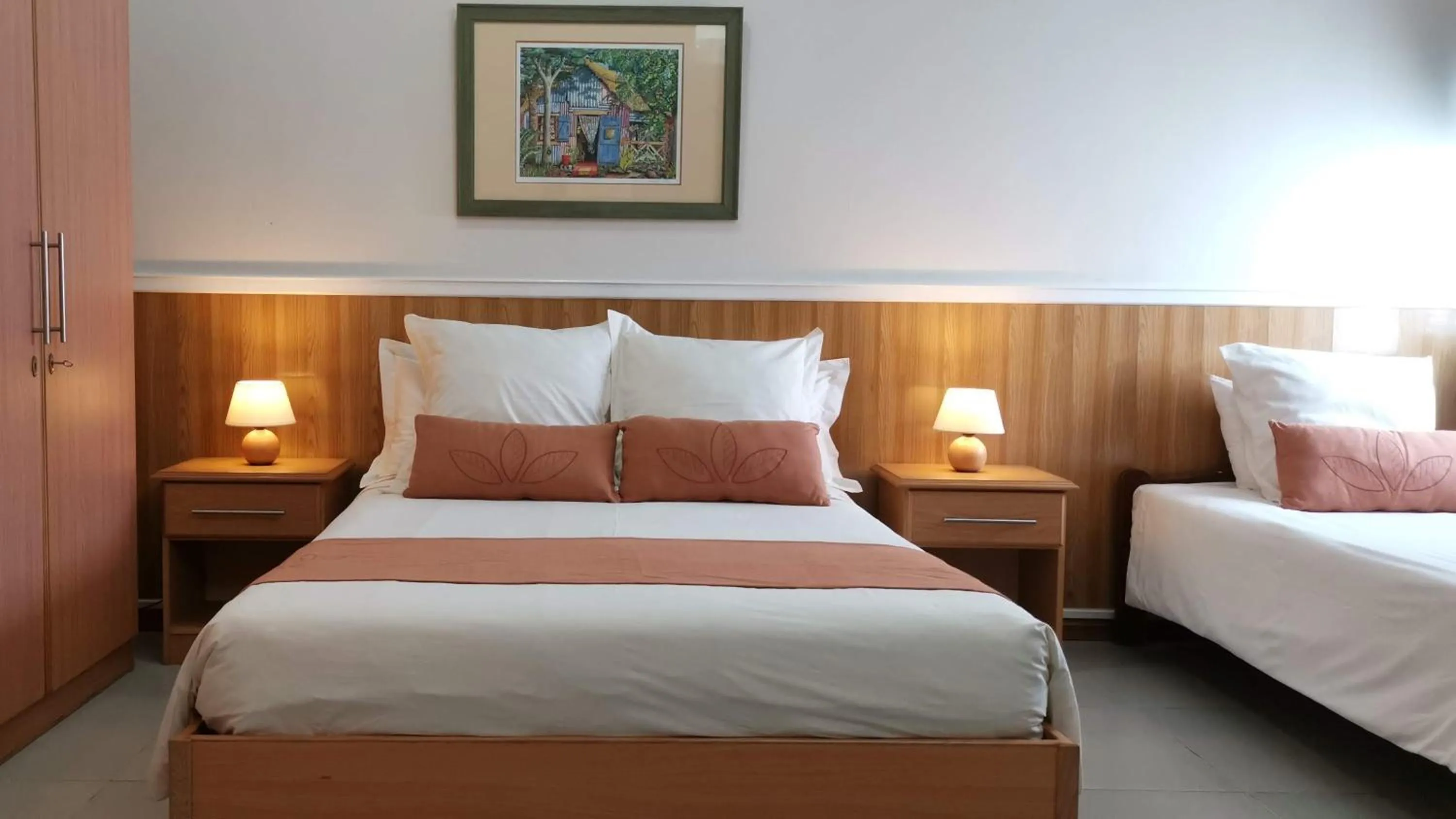 Bed in Blue Beryl Guest House