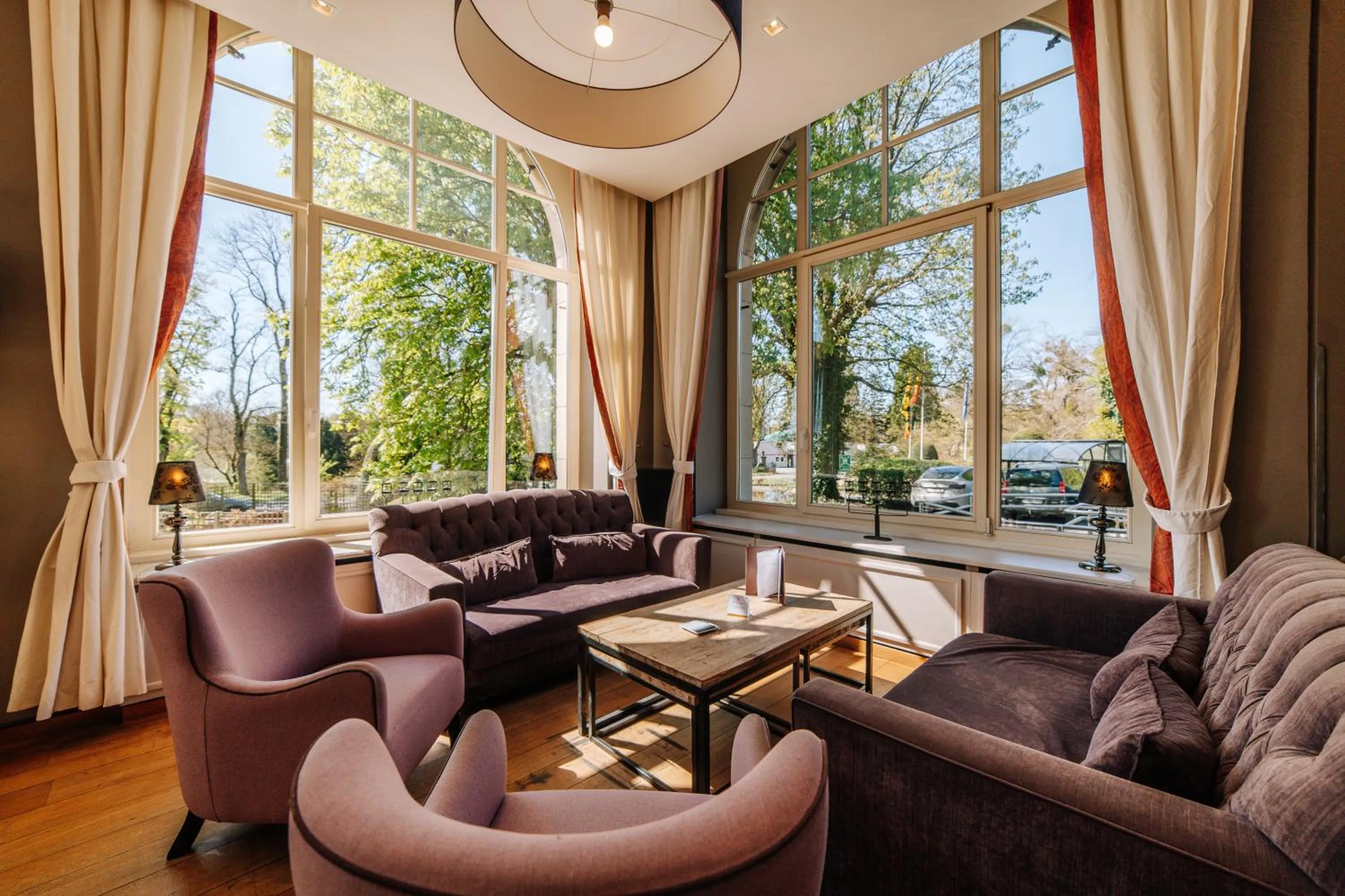 Living room in Le Chateau de Namur