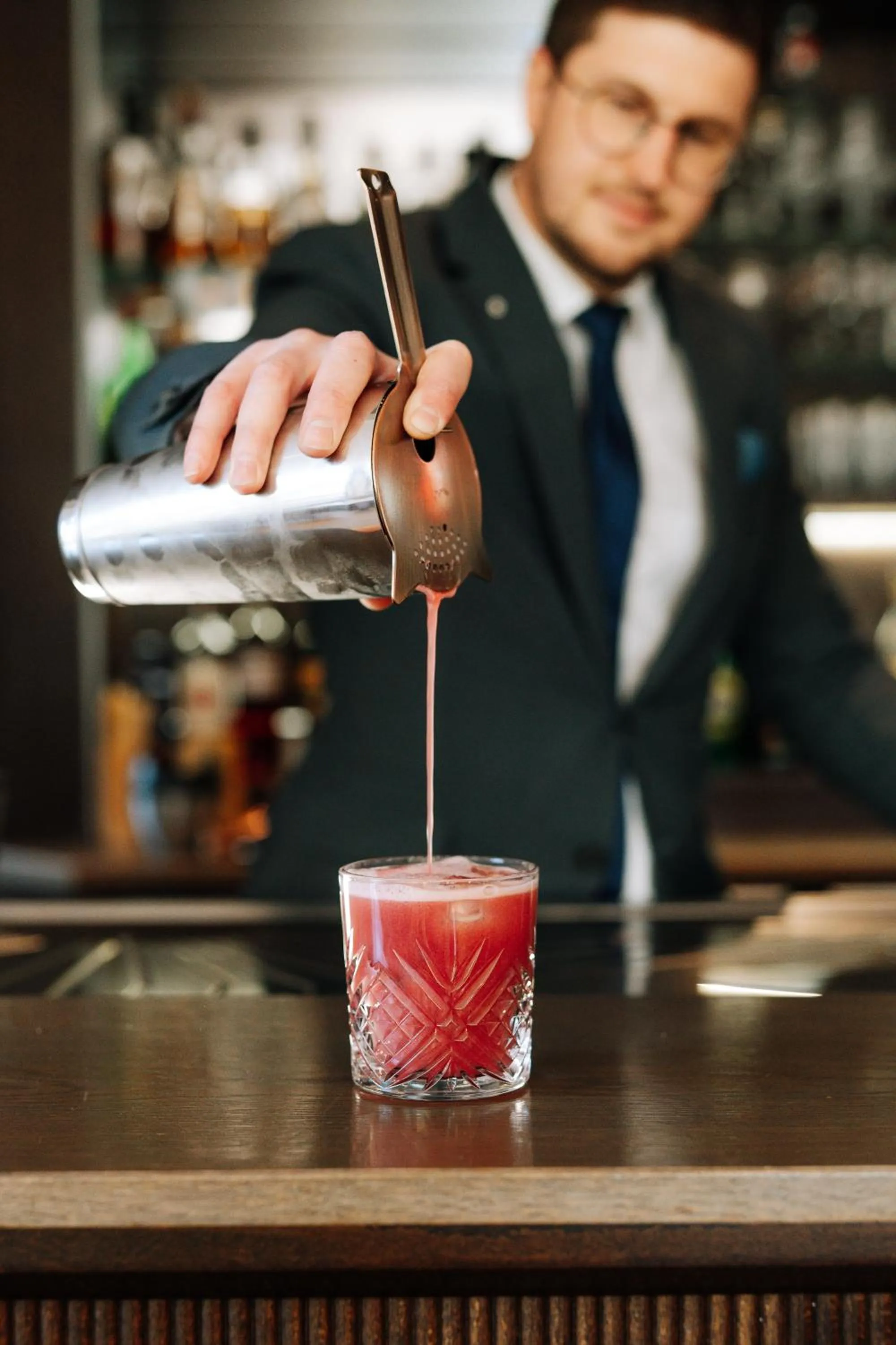 Lounge or bar in Le Chateau de Namur