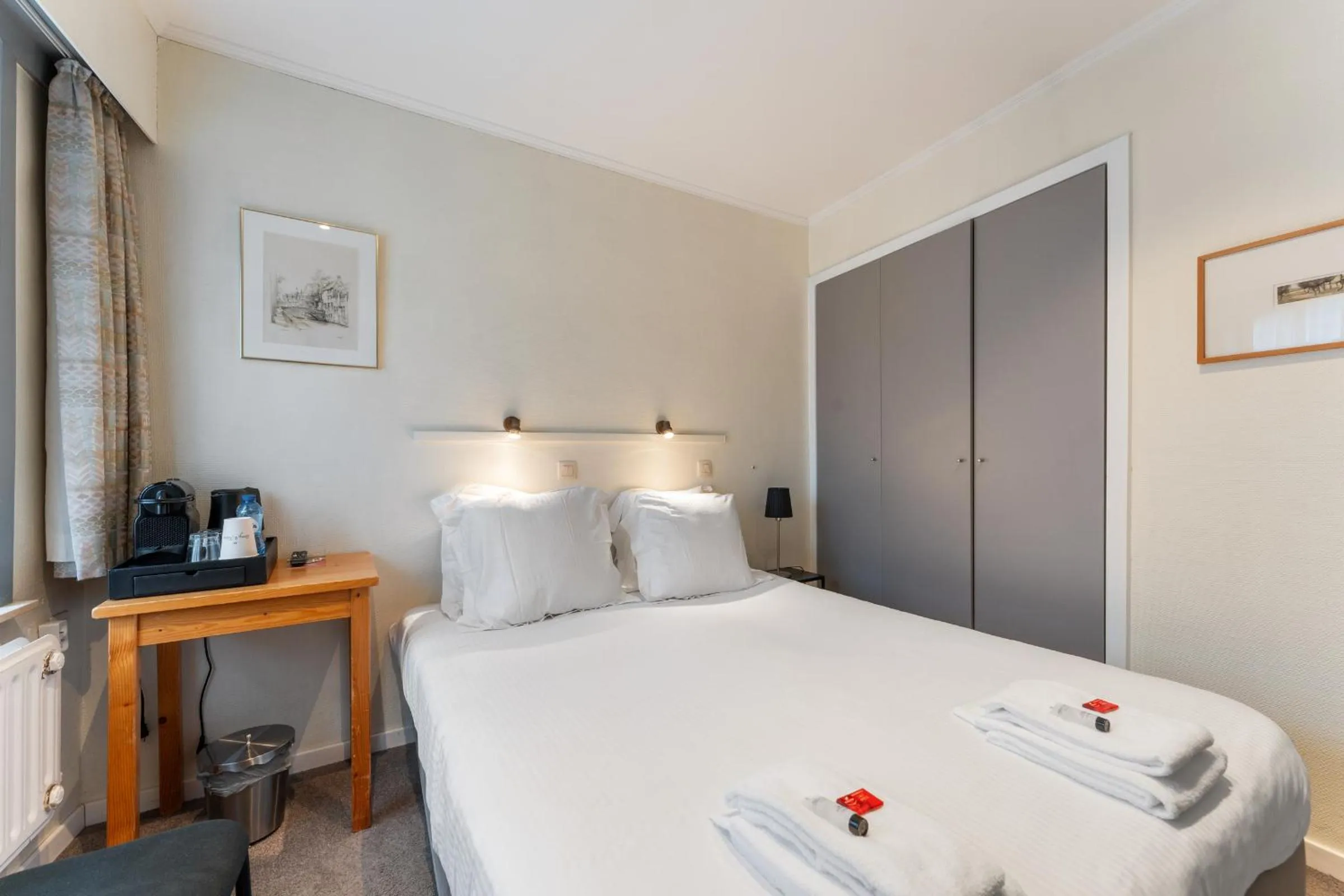 Bed in Hotel de Pauw