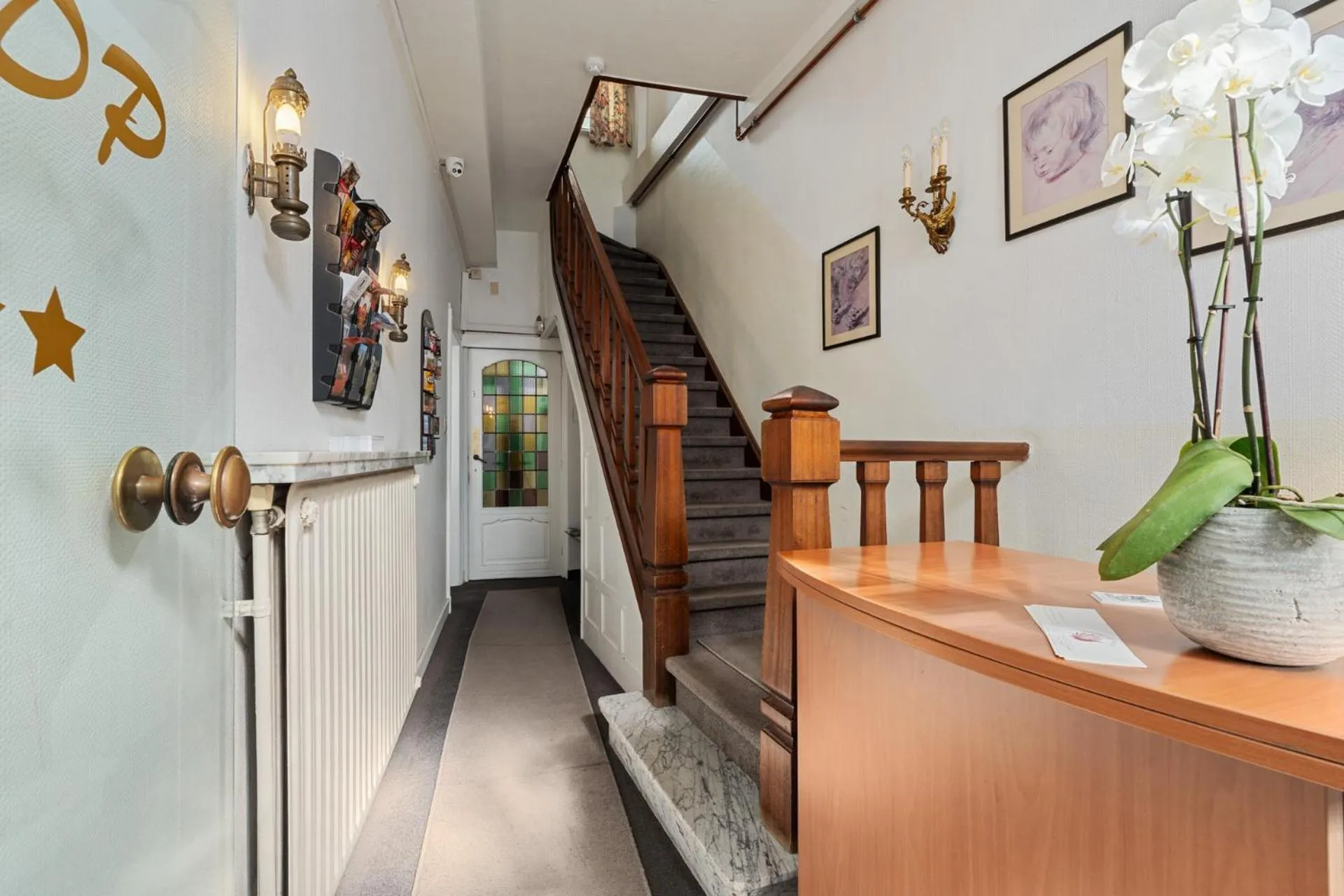 Facade/entrance in Hotel de Pauw