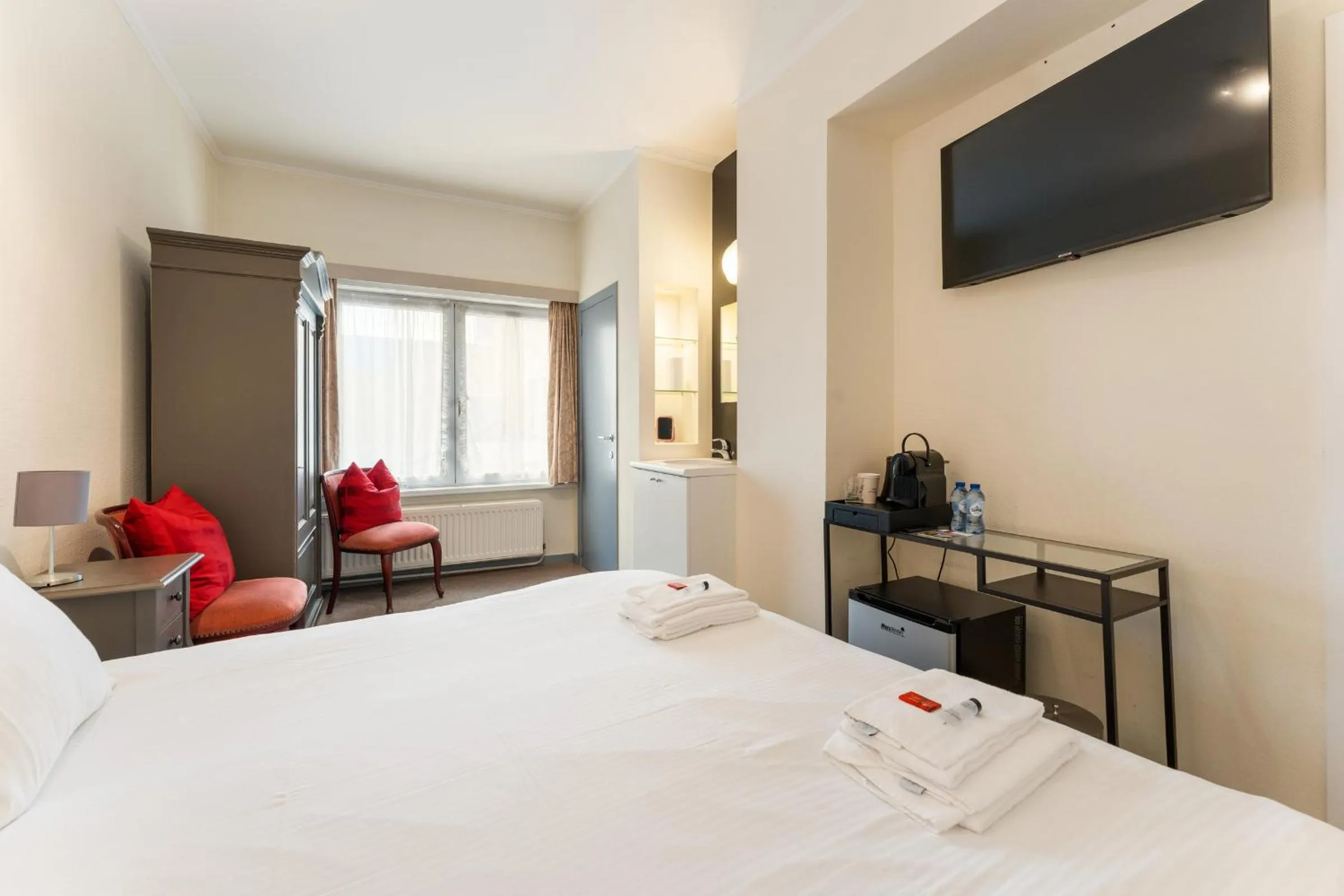 Bed in Hotel de Pauw