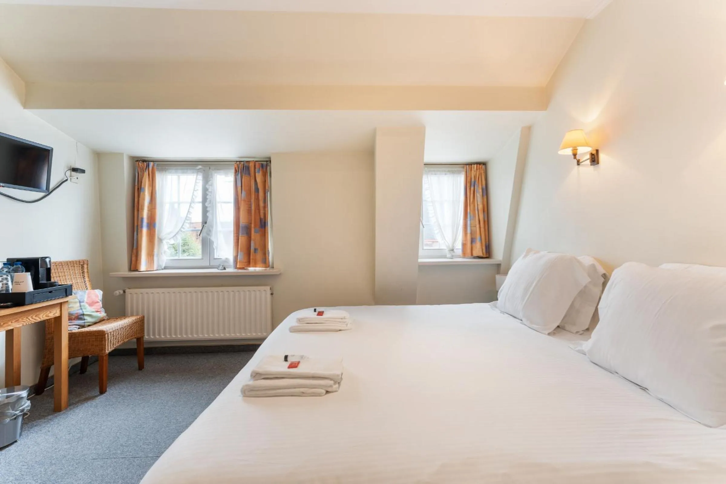 Bed in Hotel de Pauw